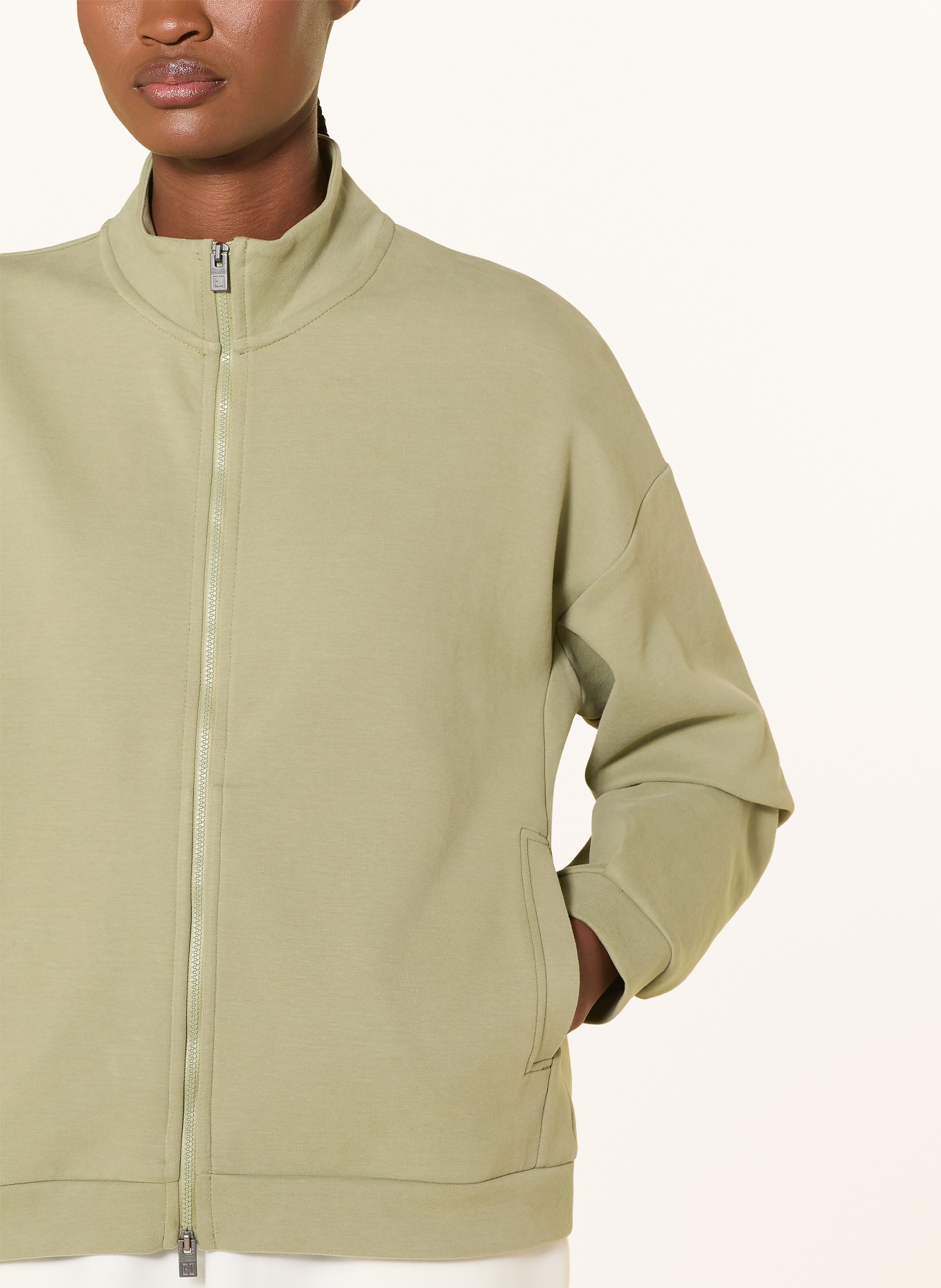 ELBSAND Sweatjack JALMA: LICHTGROEN