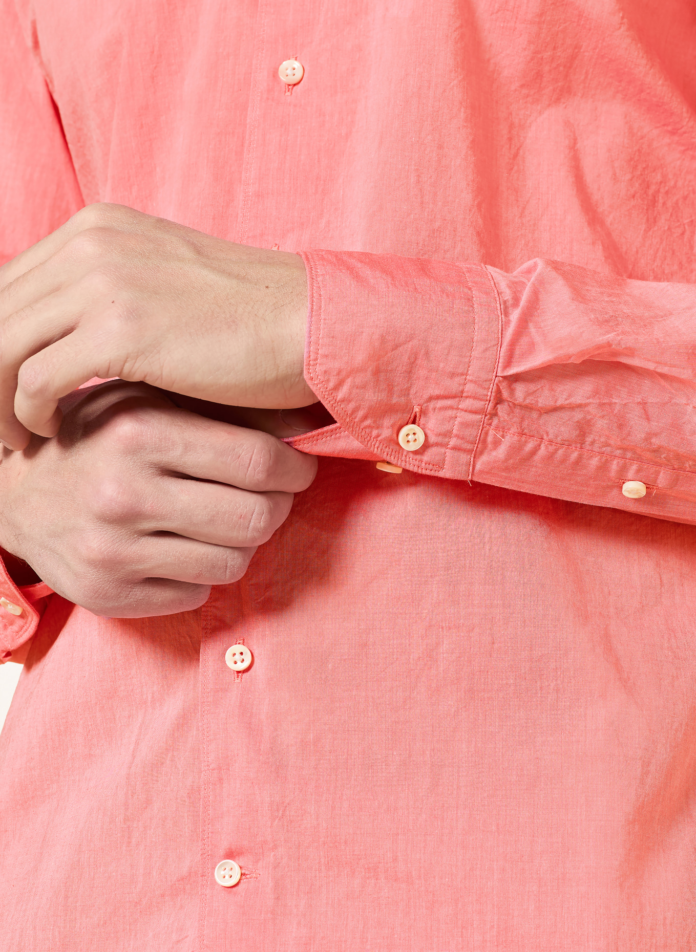 Stenströms Overhemd met normale pasvorm: LICHTROOD