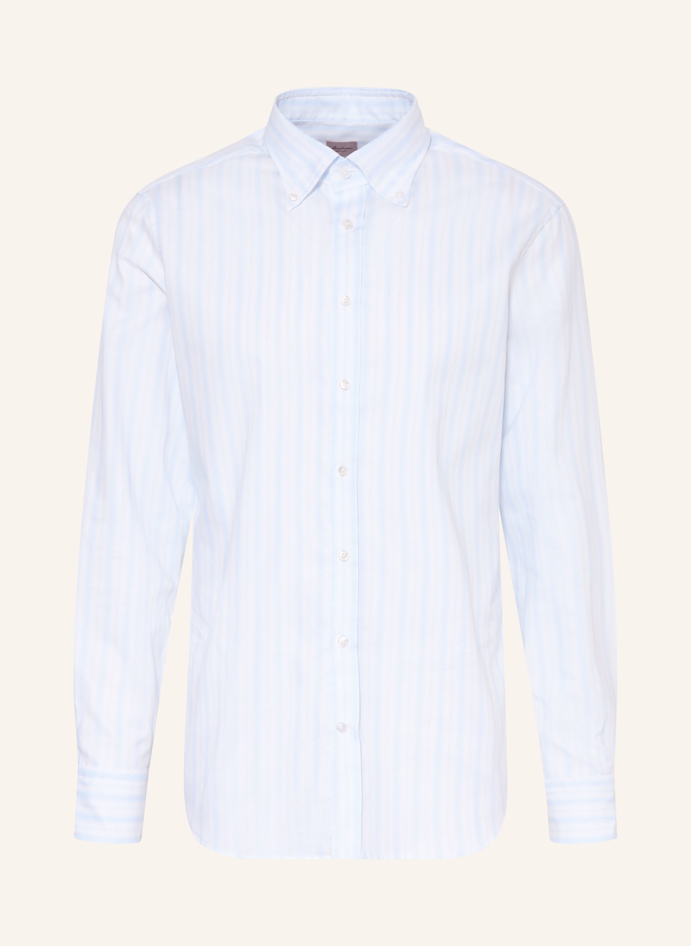 Stenströms Overhemd met normale pasvorm: LICHTBLAUW / WIT