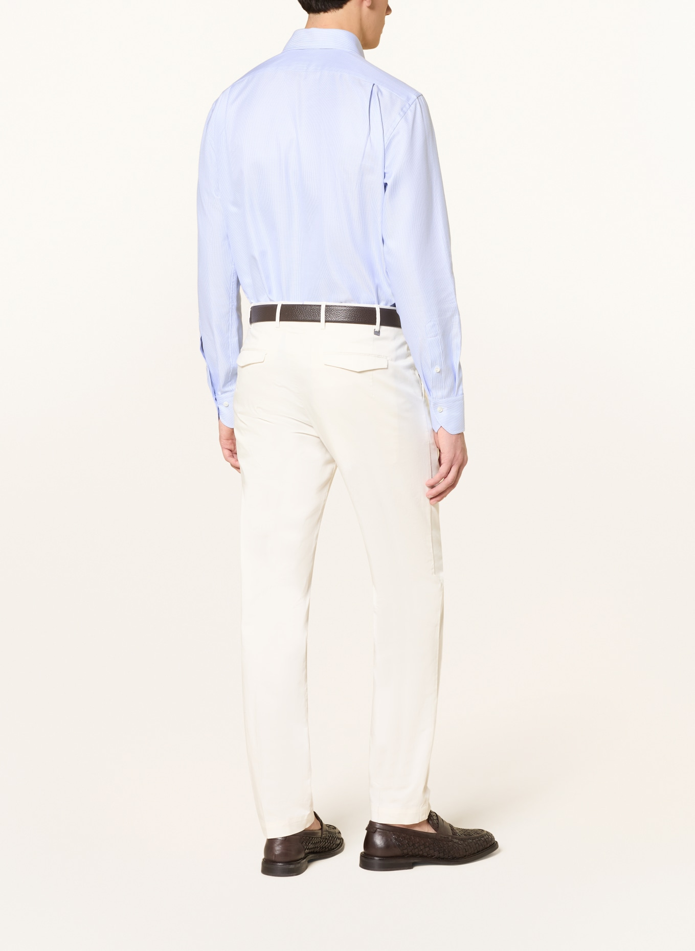 Stenströms Overhemd met normale pasvorm: LICHTBLAUW