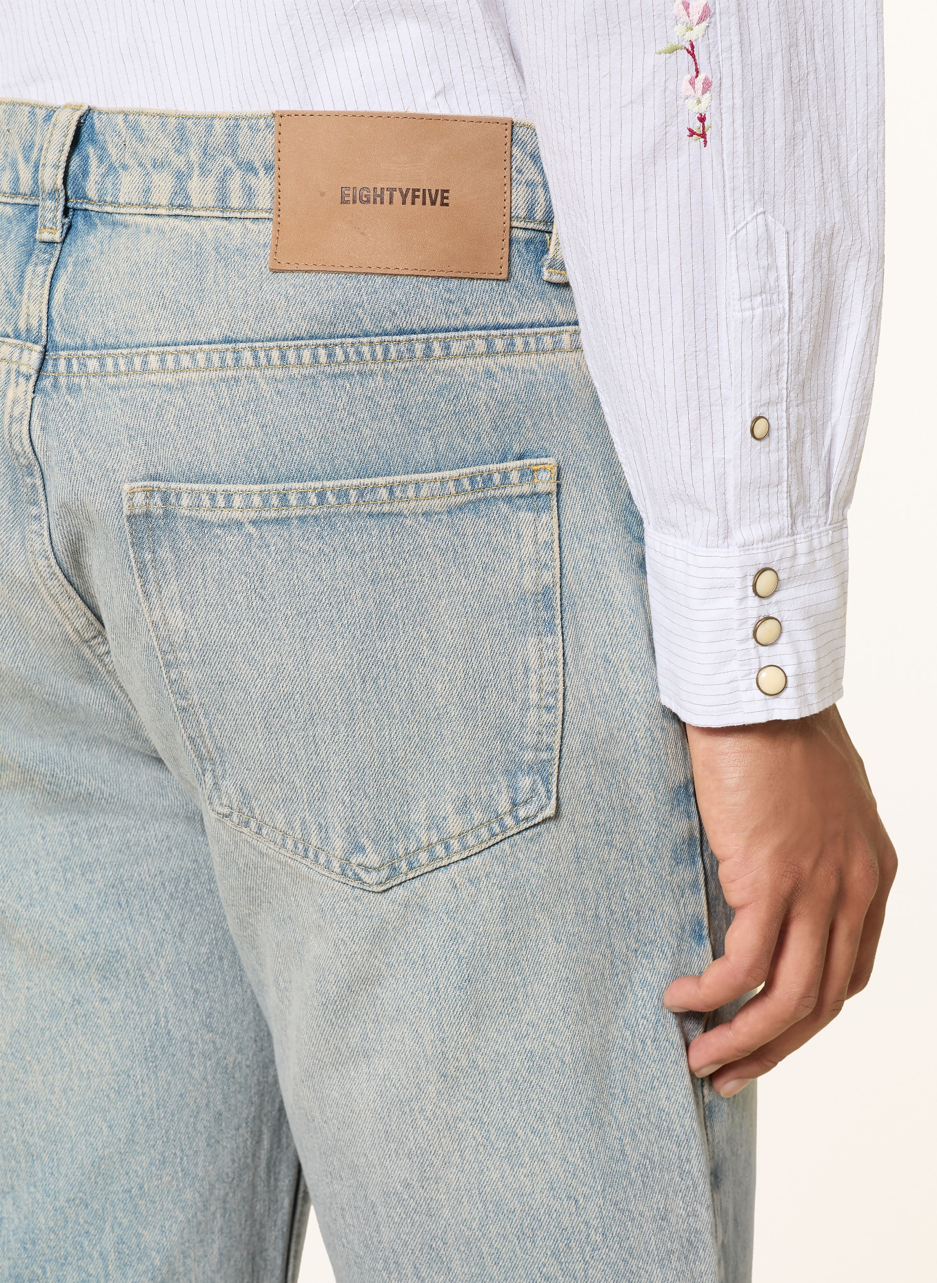 EIGHTYFIVE Jeans Straight Fit: OCB Ocean Blue