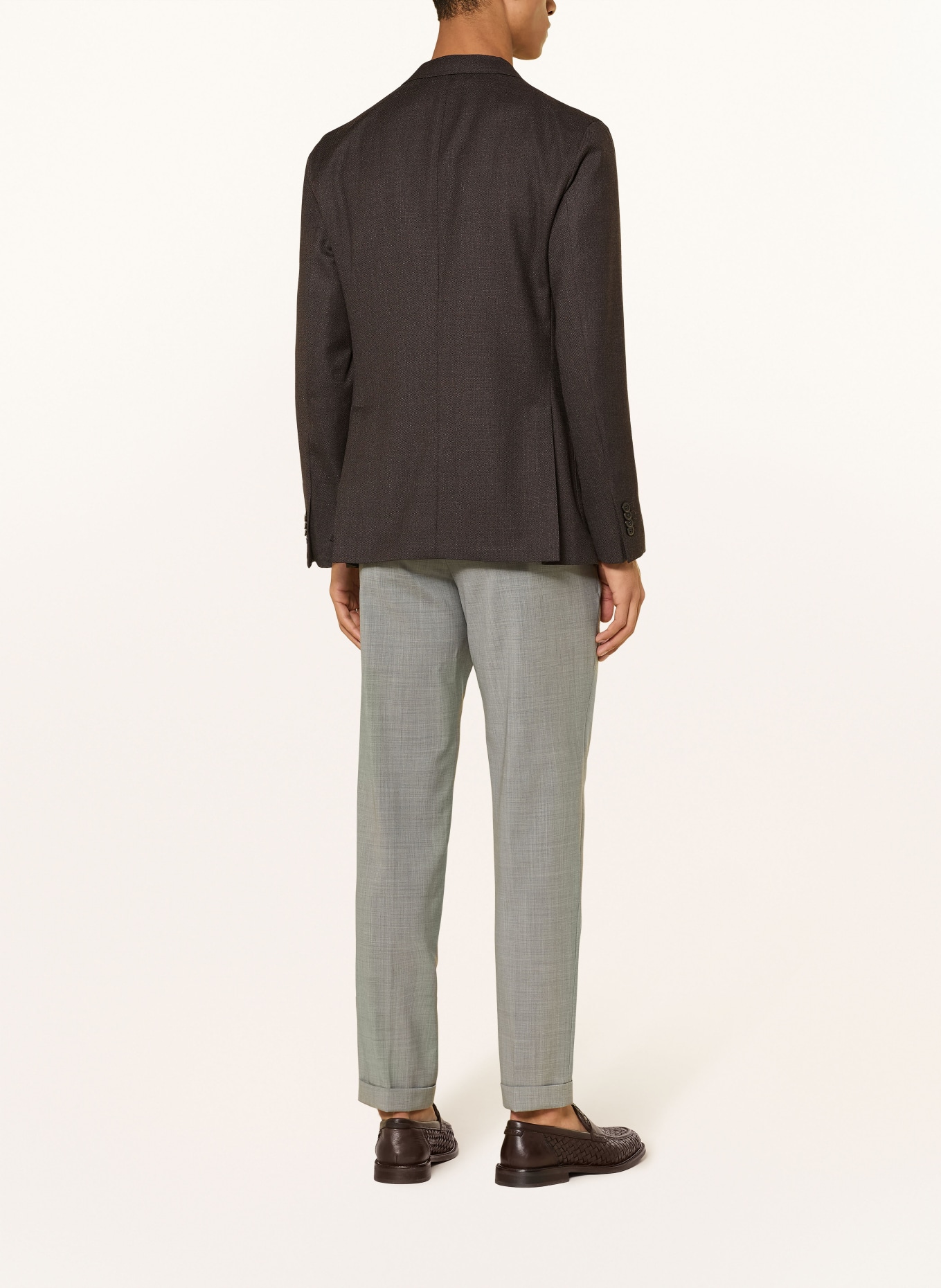 MYTHS Pantalon ZEUS coupe extra slim: GRIS