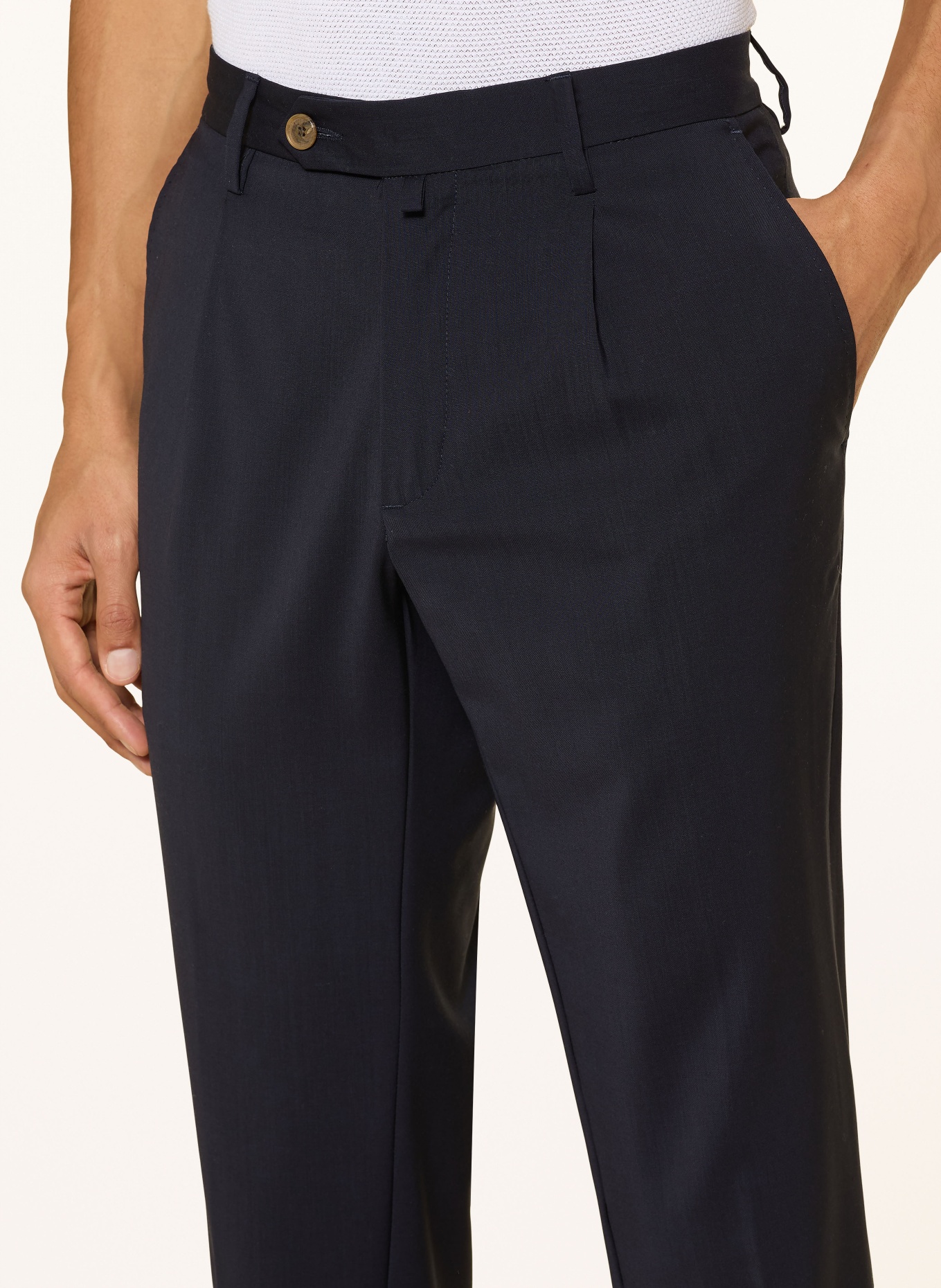 MYTHS Pantalon ZEUS coupe extra slim: BLEU FONCÉ