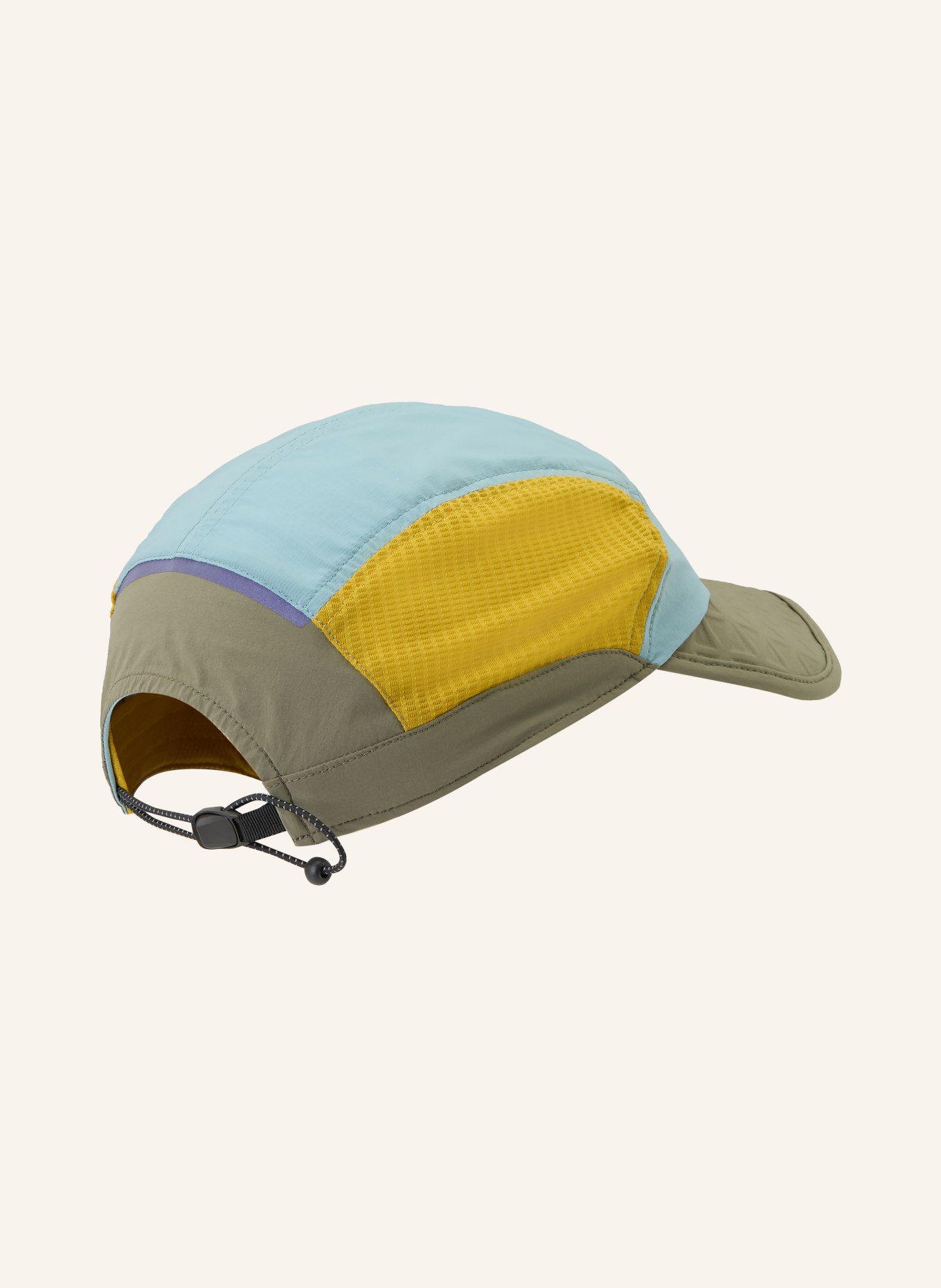 SALEWA Czapka PEDROC 2 DST LIGHT: KHAKI / CIEMNOŻÓŁTY / JASNONIEBIESKI