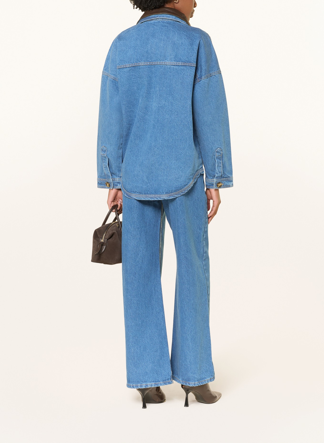 STUDIO AR Jeans-Overjacket LIGIA: BLAU