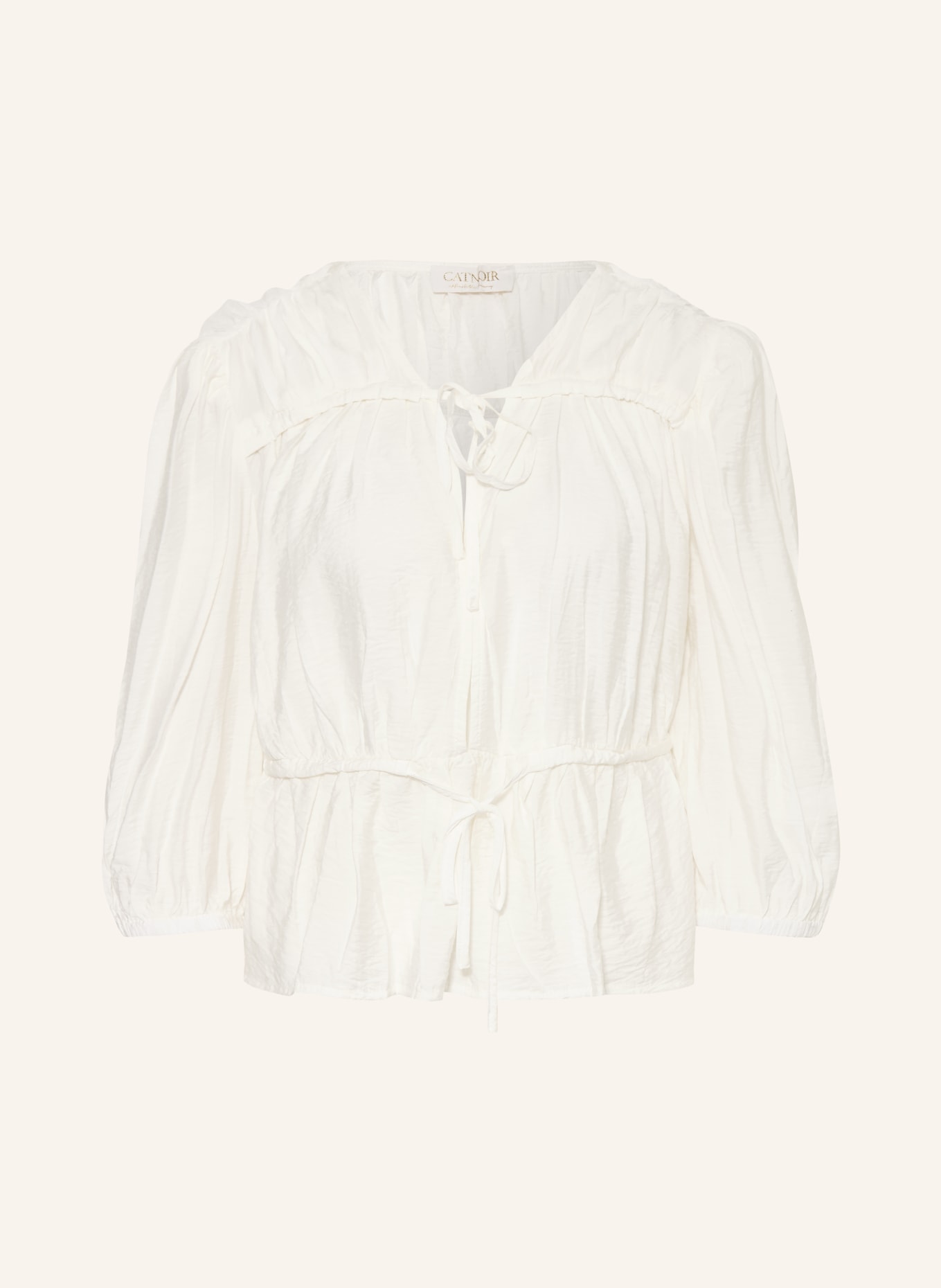 CATNOIR Blouse met 3/4-mouwen: CRÈME