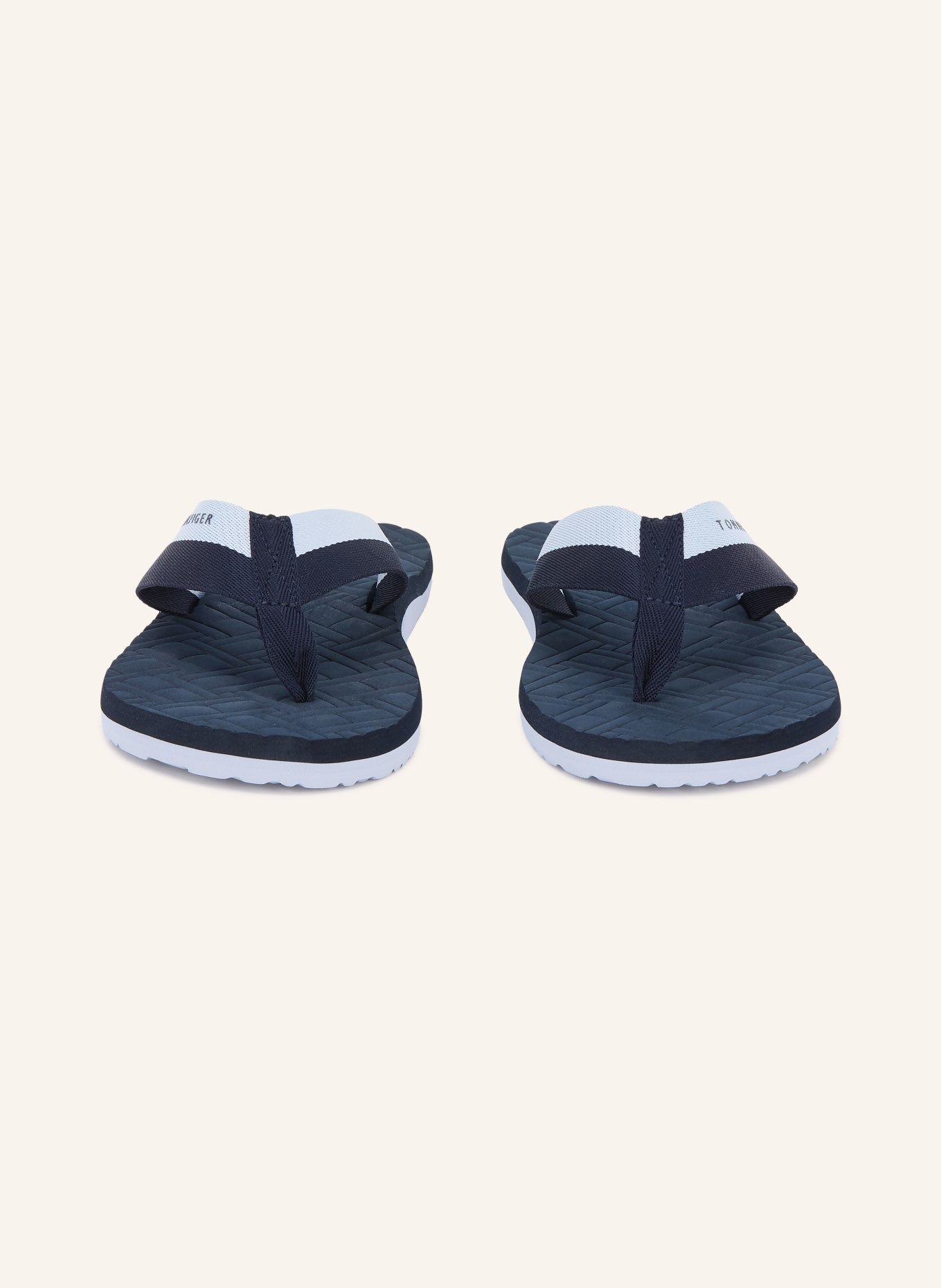 TOMMY HILFIGER toe separators: DARK BLUE / LIGHT BLUE