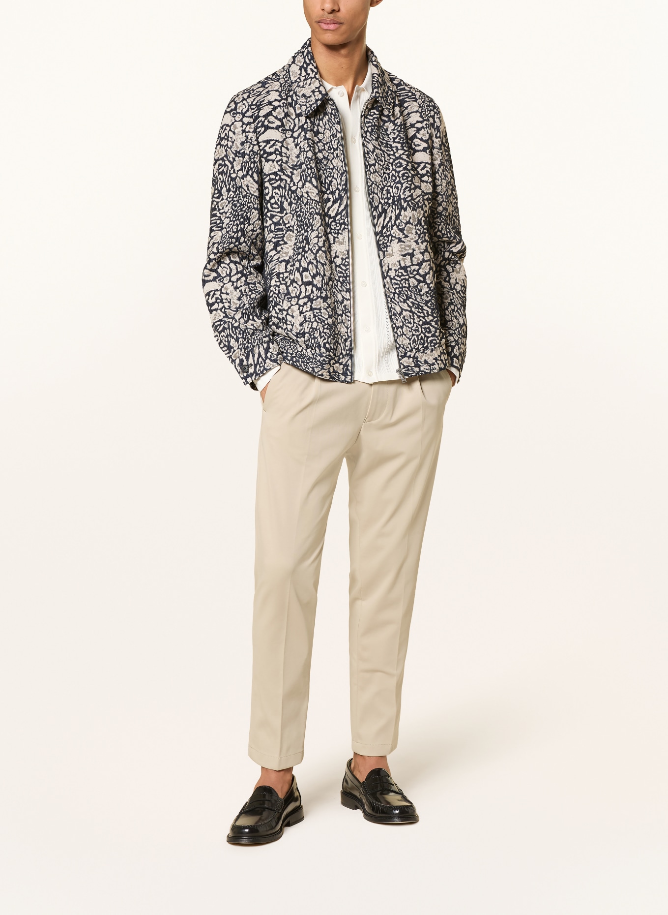 DRYKORN Anzughose CHASY Regular Fit mit verkürzter Beinlänge: 1702 braun