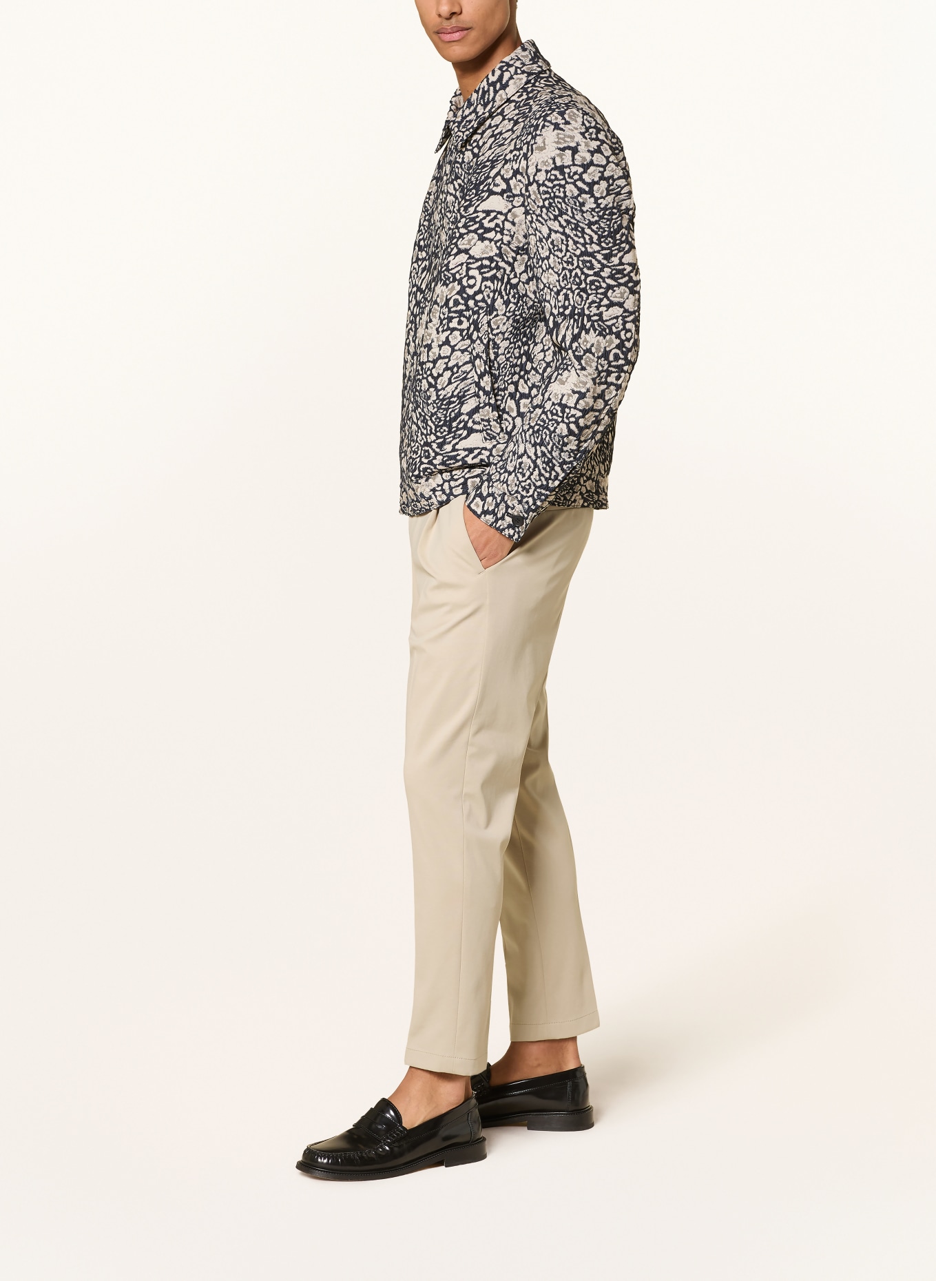 DRYKORN Anzughose CHASY Regular Fit mit verkürzter Beinlänge: 1702 braun