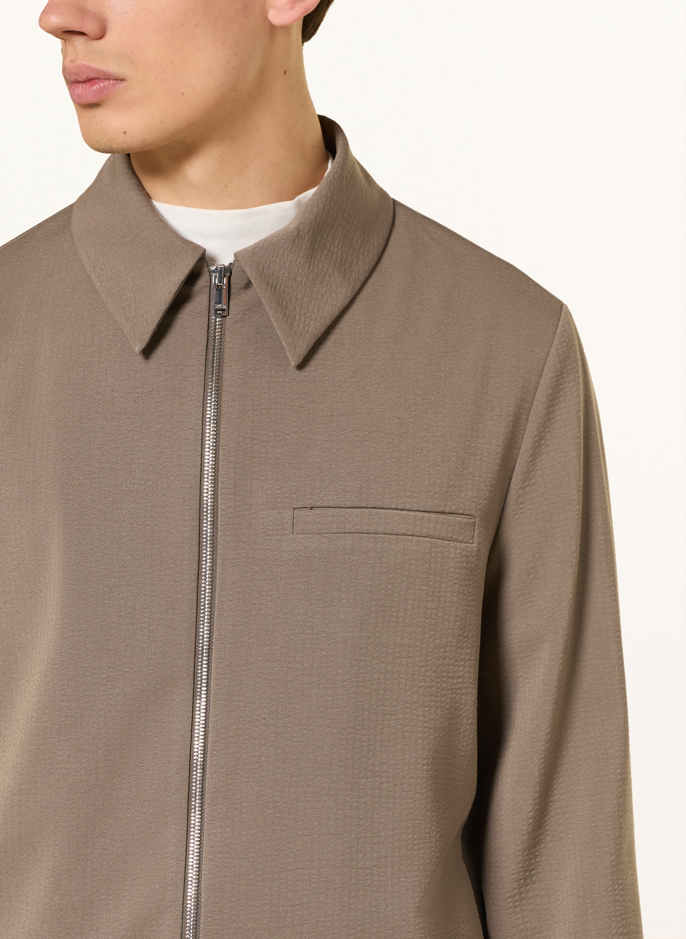 DRYKORN Overjacket JOTTAR: TAUPE