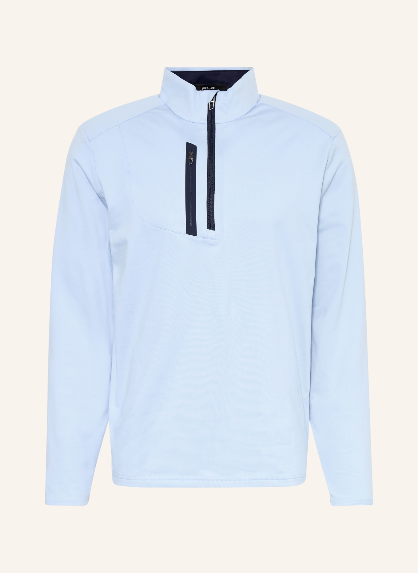 RLX RALPH LAUREN Funktionsshirt: HELLBLAU / DUNKELBLAU