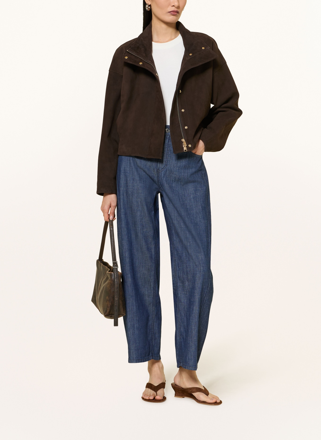 CAMBIO Barrel Jeans ORIA: 5202 eco rinsed