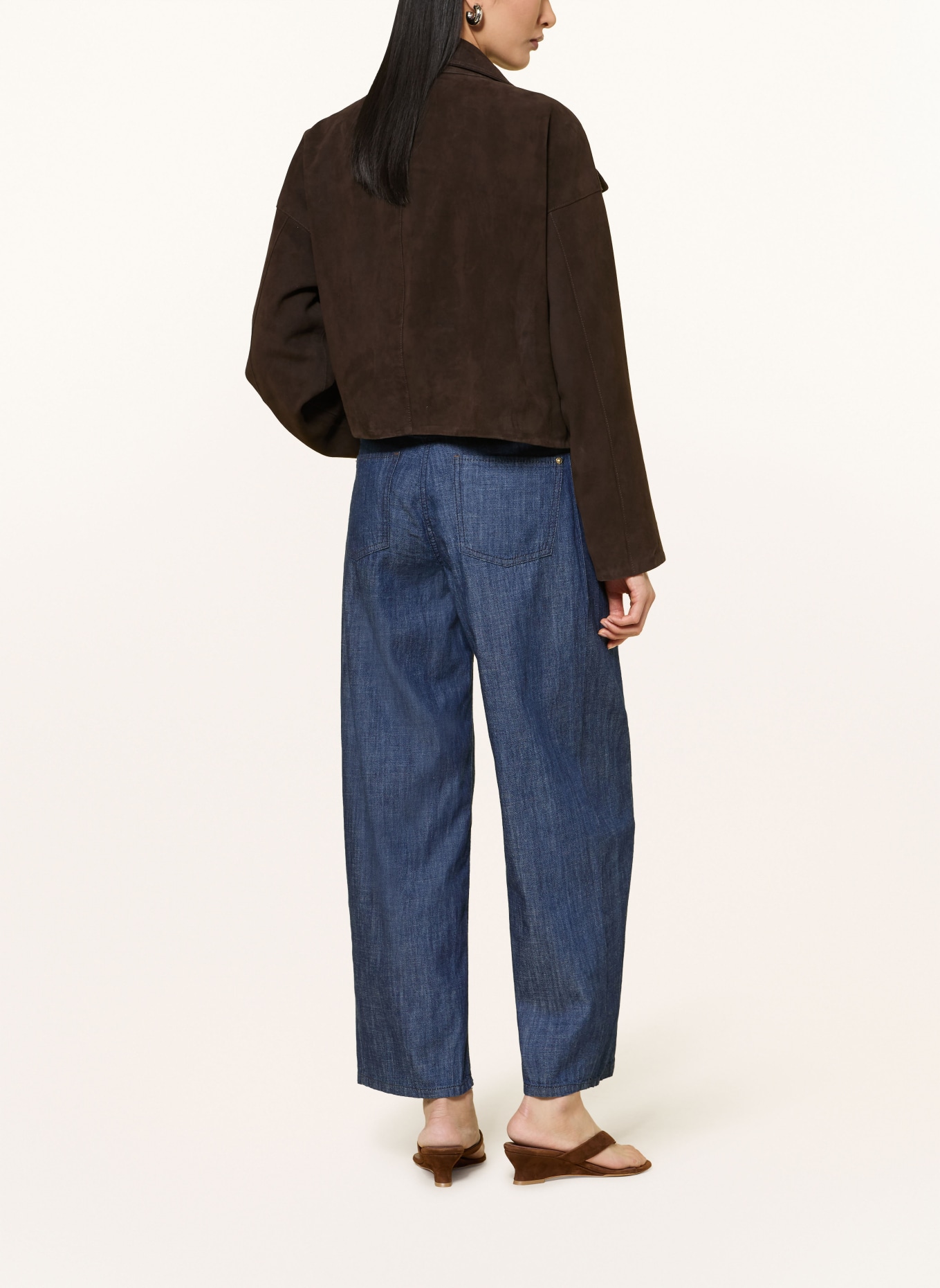 CAMBIO Barrel Jeans ORIA: 5202 eco rinsed