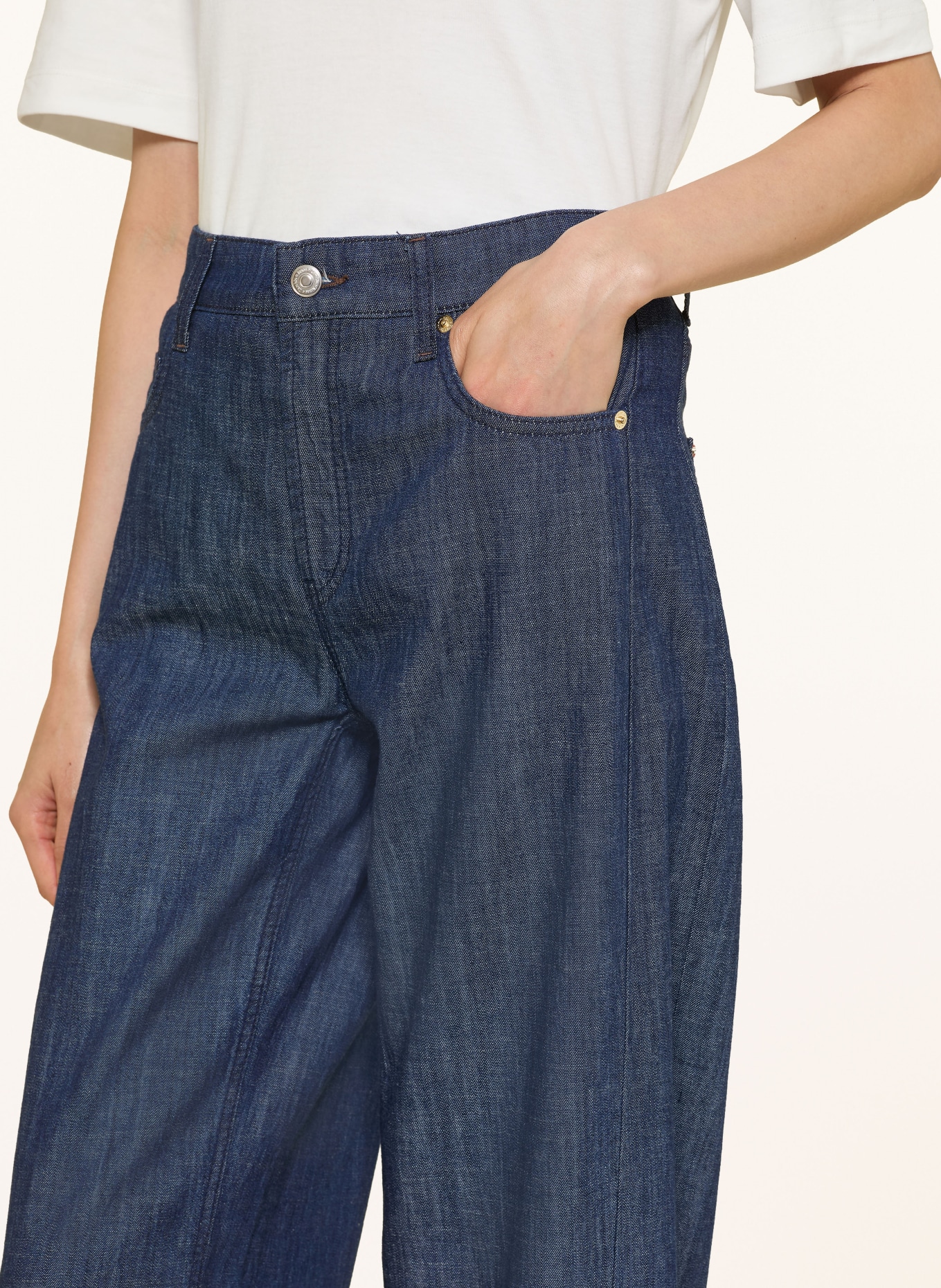 CAMBIO Barrel Jeans ORIA: 5202 eco rinsed