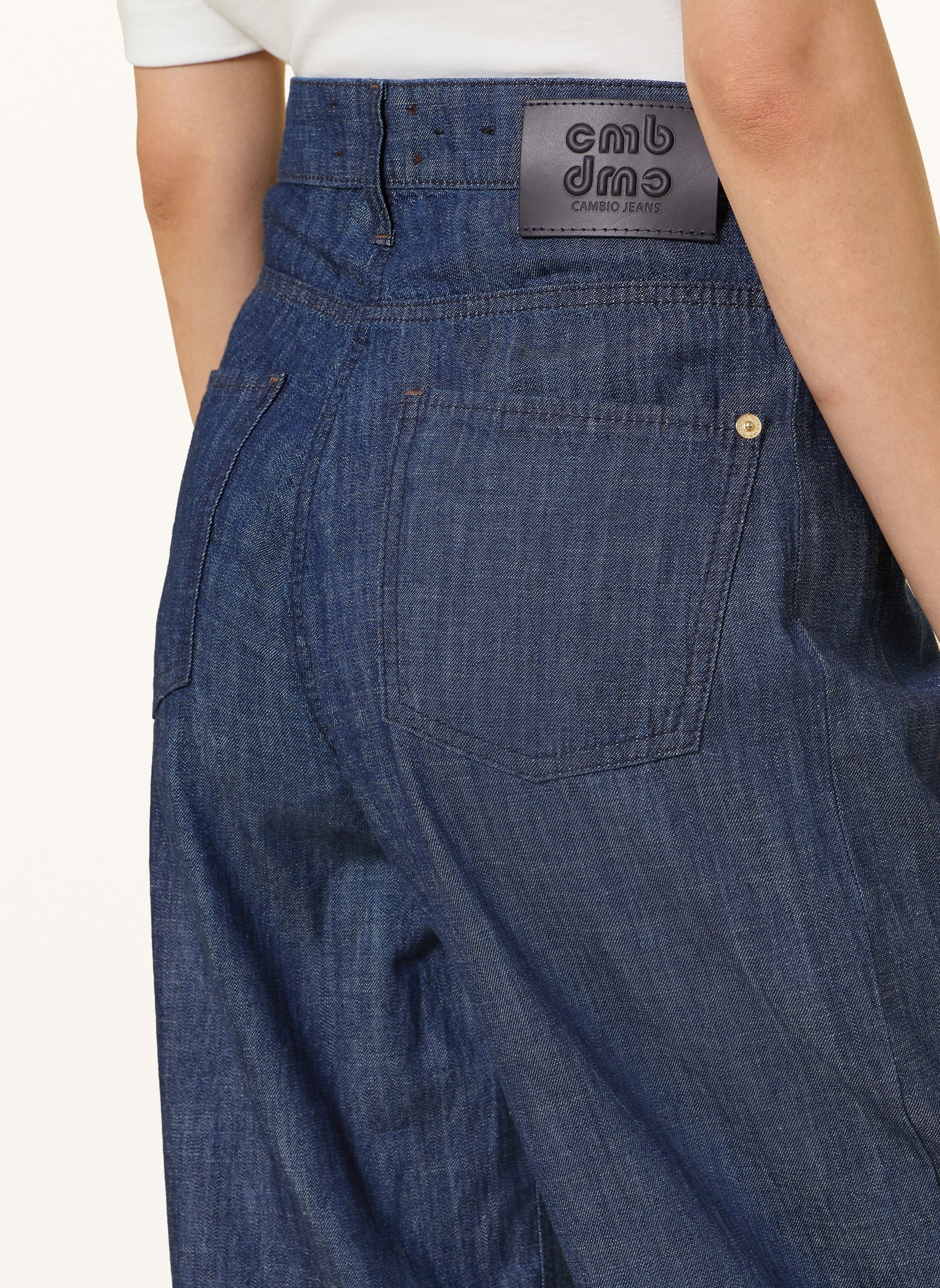 CAMBIO Barrel Jeans ORIA: 5202 eco rinsed