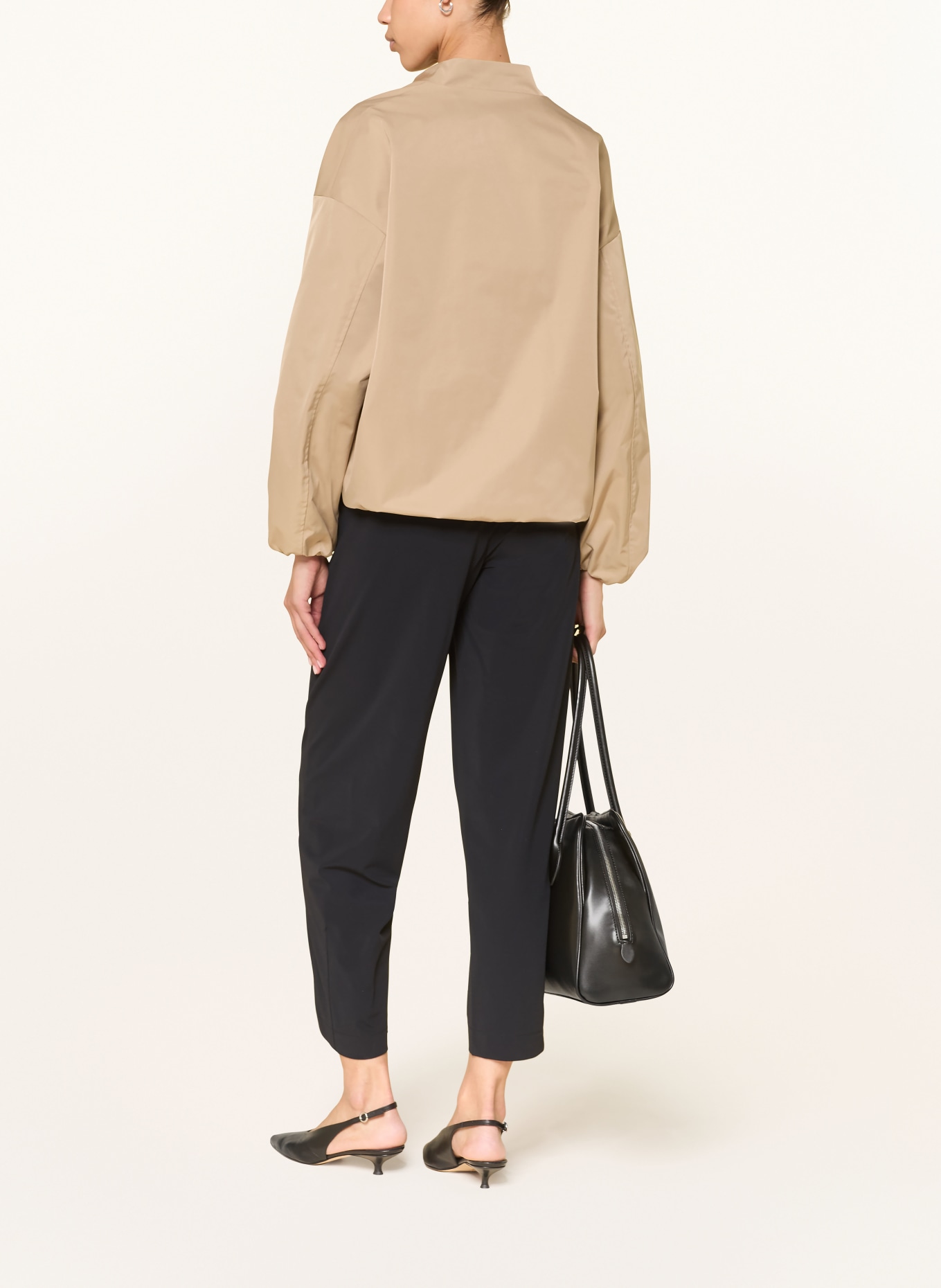 CAMBIO Kalhoty ELENA: ČERNÁ