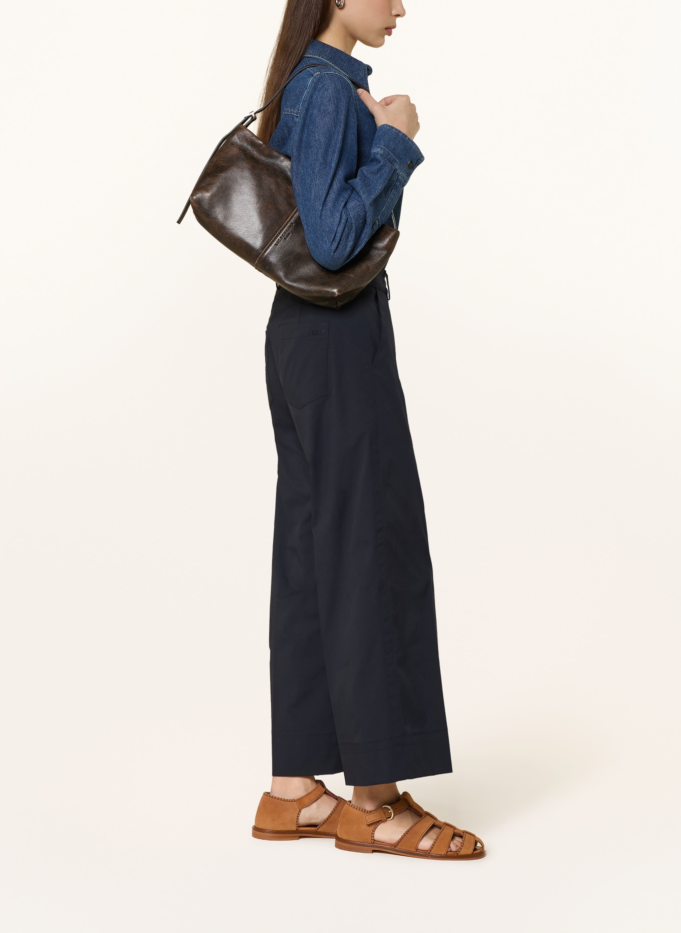 CAMBIO 7/8-Hose CARA: DUNKELBLAU