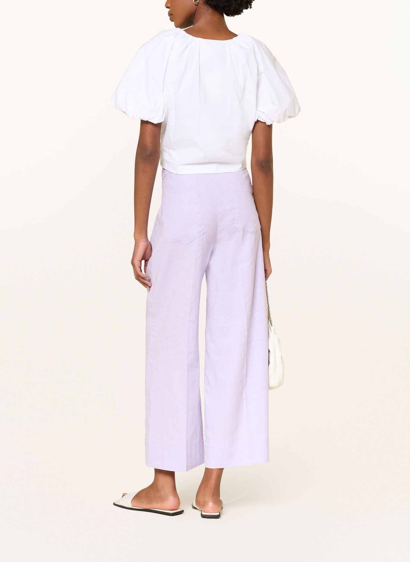 CAMBIO Culotte CARA mit Leinen: HELLLILA