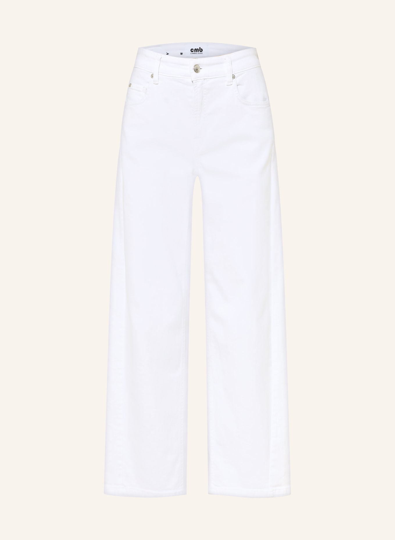 CAMBIO Barrel Jeans ORIA: 5113 pure white stone