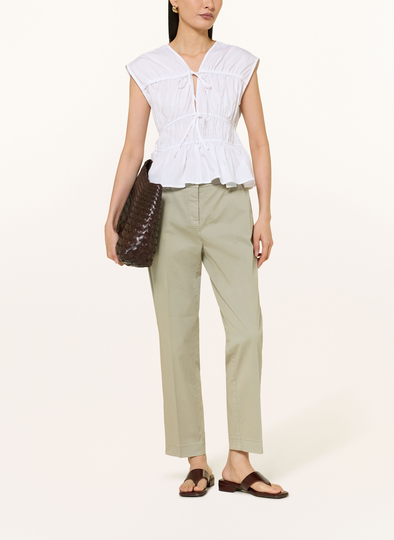 CAMBIO Chinosy KIANA: OLIWKOWY