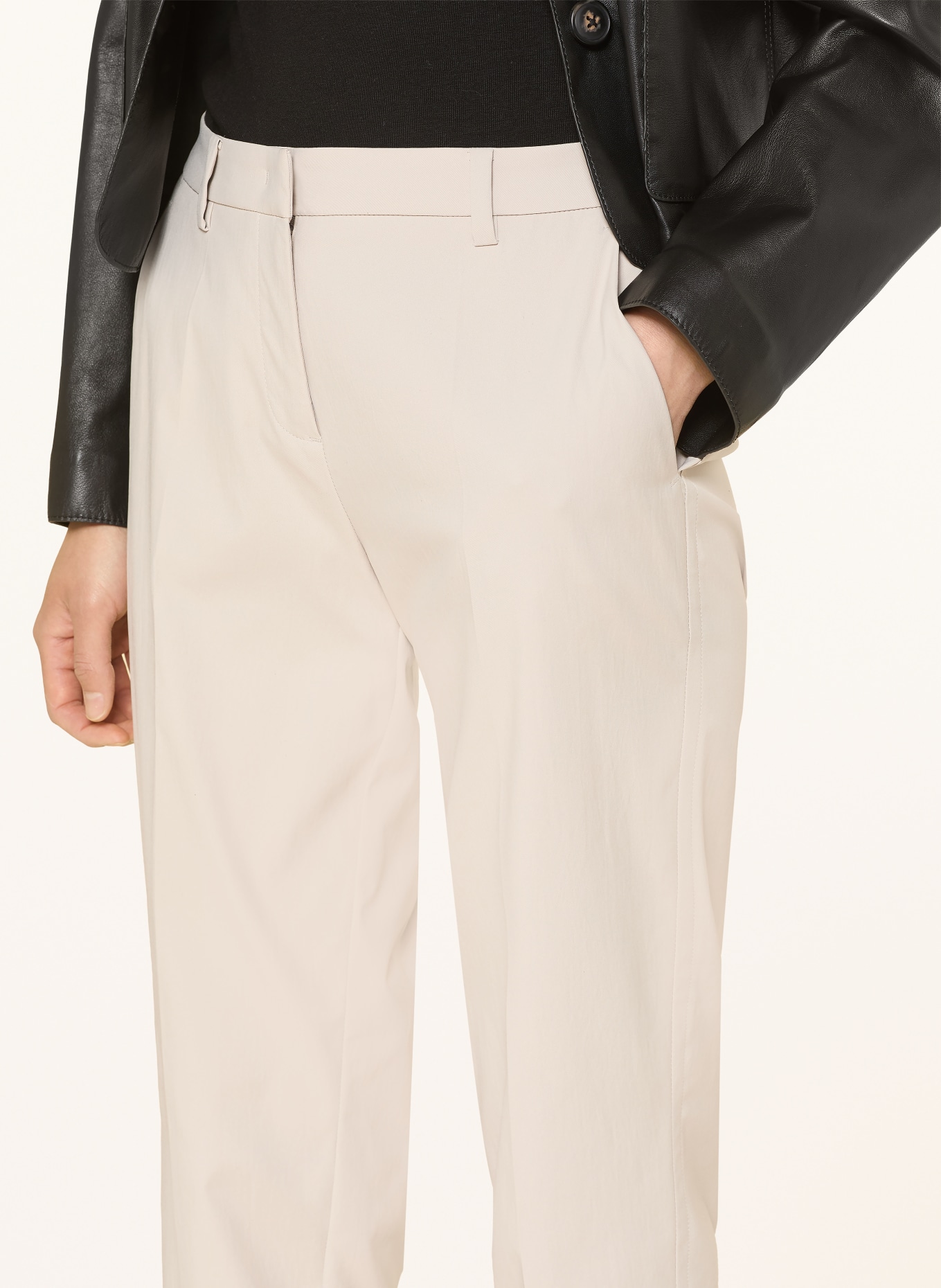 CAMBIO Chino KRYSTAL: BEIGE