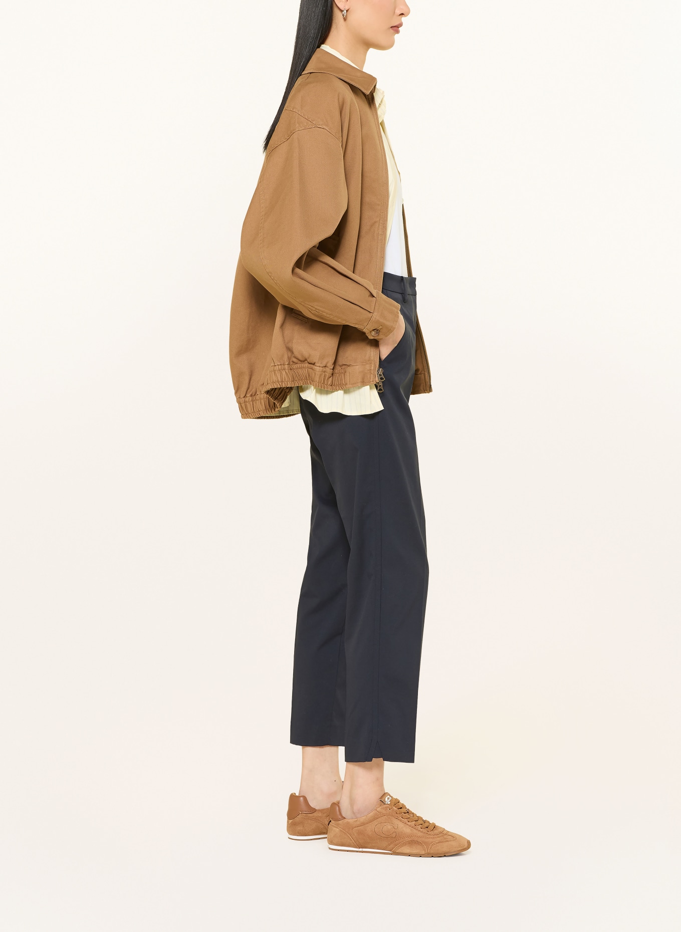 CAMBIO Chino KRYSTAL: DUNKELBLAU