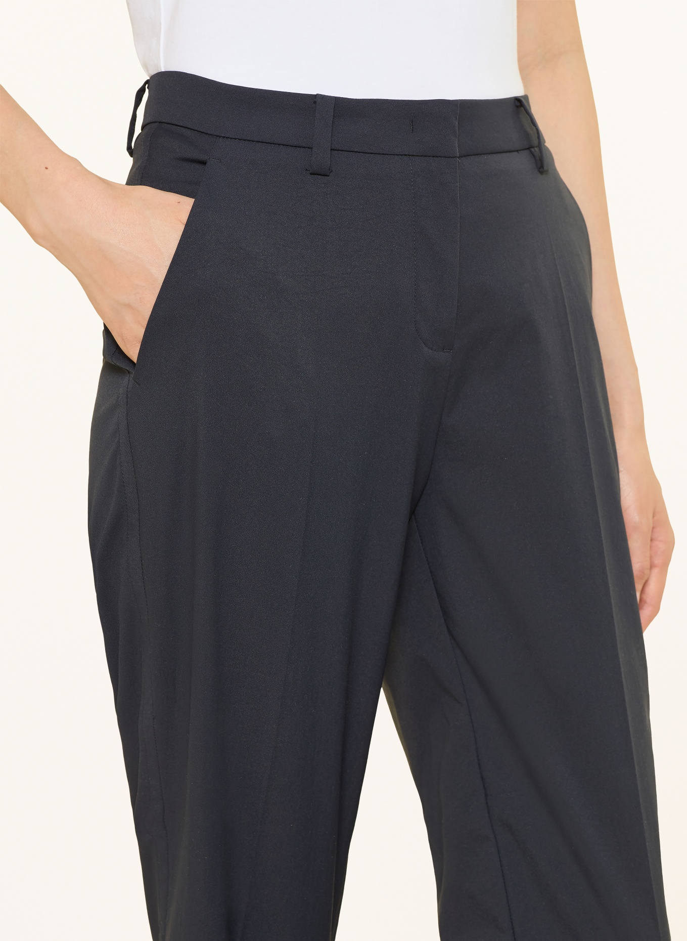 CAMBIO Chino KRYSTAL: DUNKELBLAU