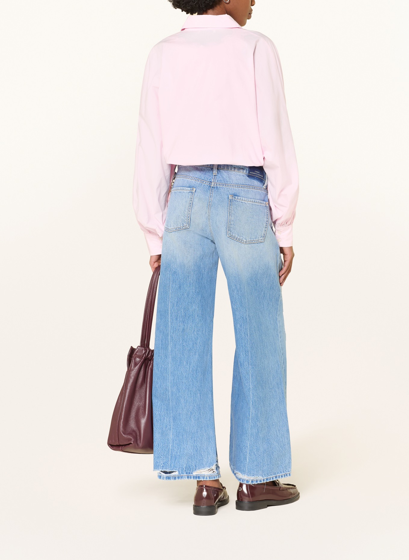 CAMBIO Wide Leg Jeans PALAZZO: 5269 authentic destroy