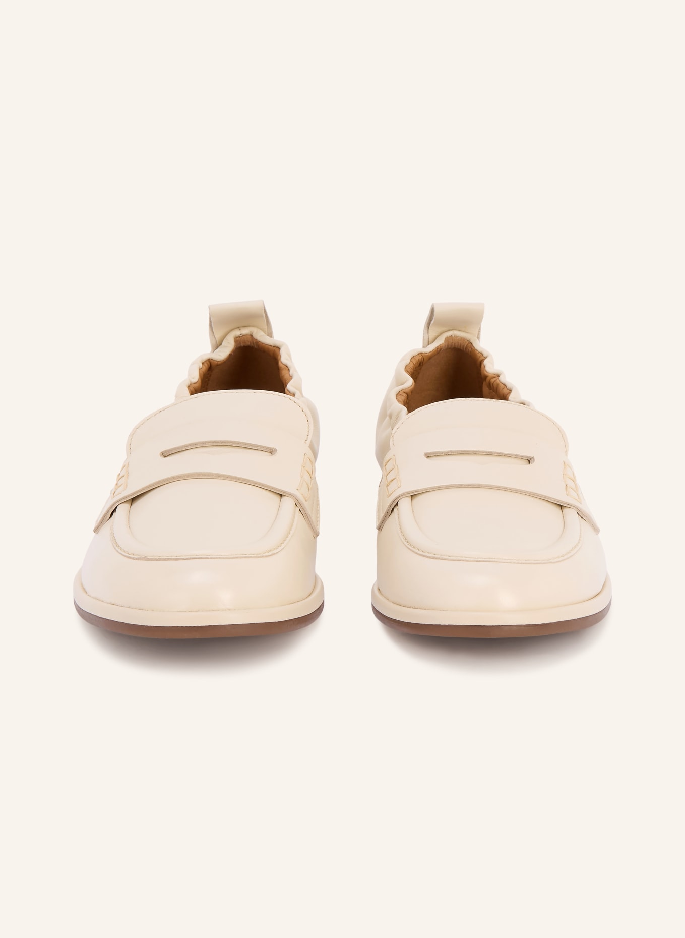 Marc O'Polo mocassins: CRÈME