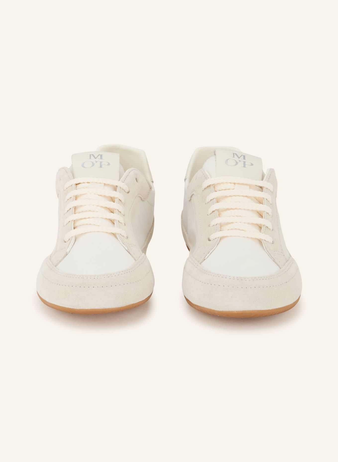 Marc O'Polo baskets: BLANC / GRIS CLAIR