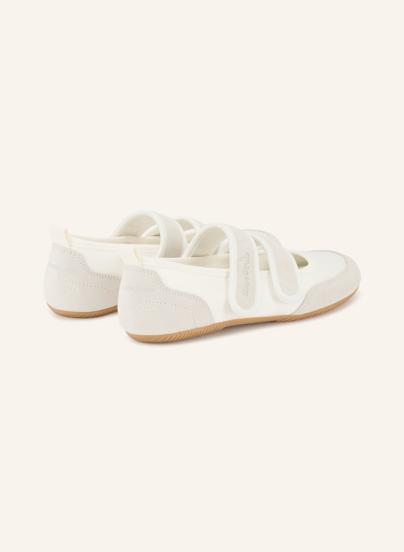 Marc O'Polo baskets: BLANC / GRIS CLAIR