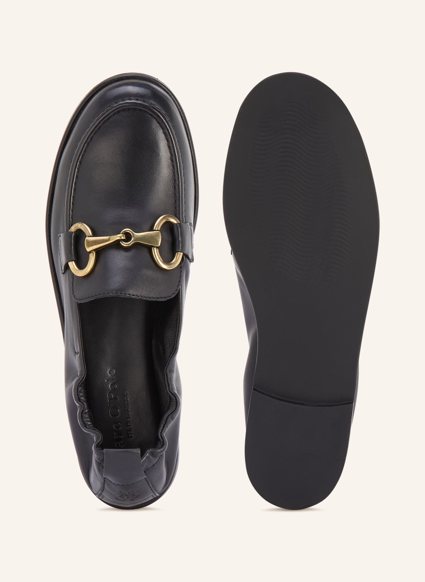 Marc O'Polo mocassins: NOIR