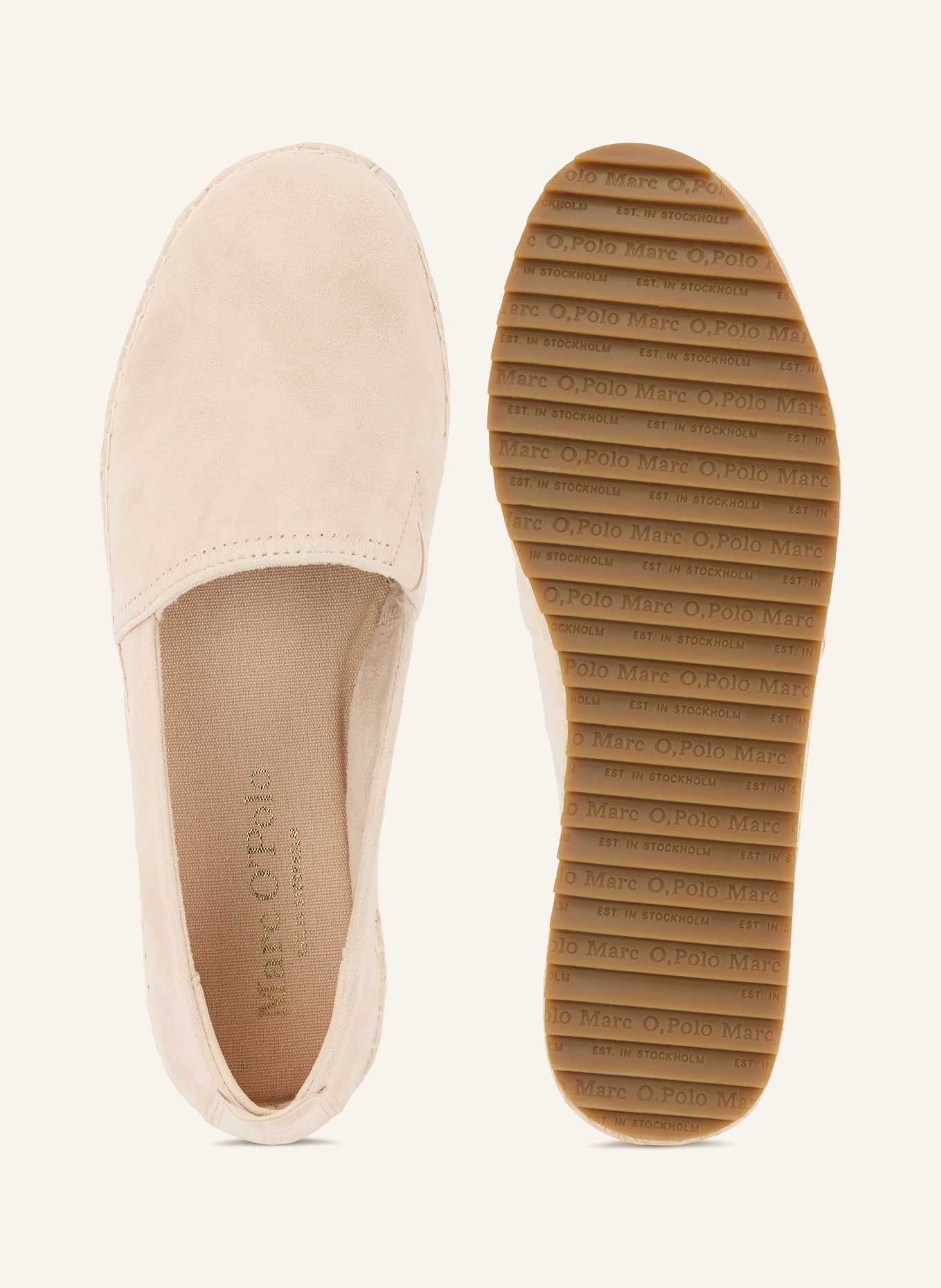 Marc O'Polo Espadrilles: BEIGE