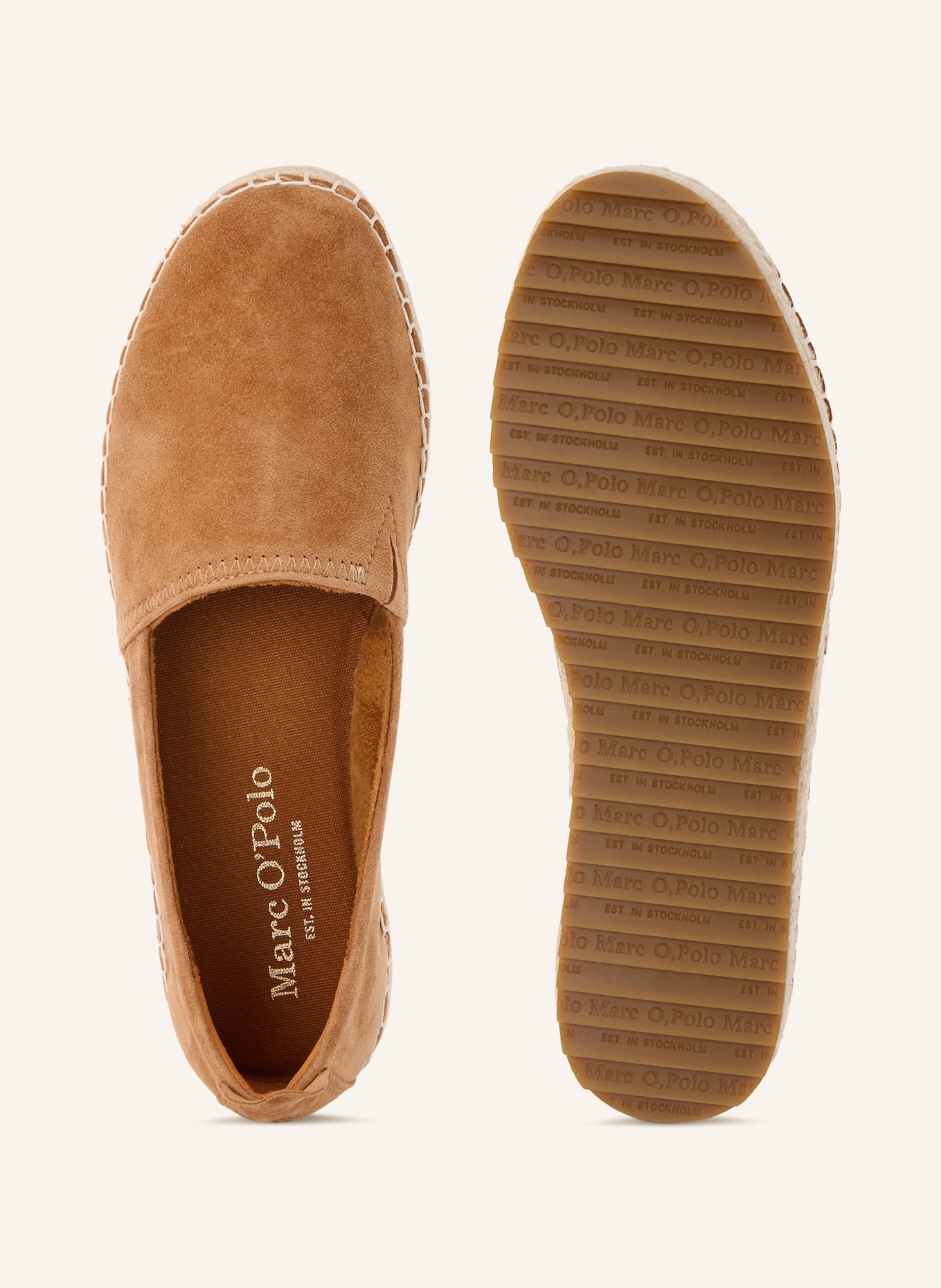 Marc O'Polo Espadrilles: COGNAC