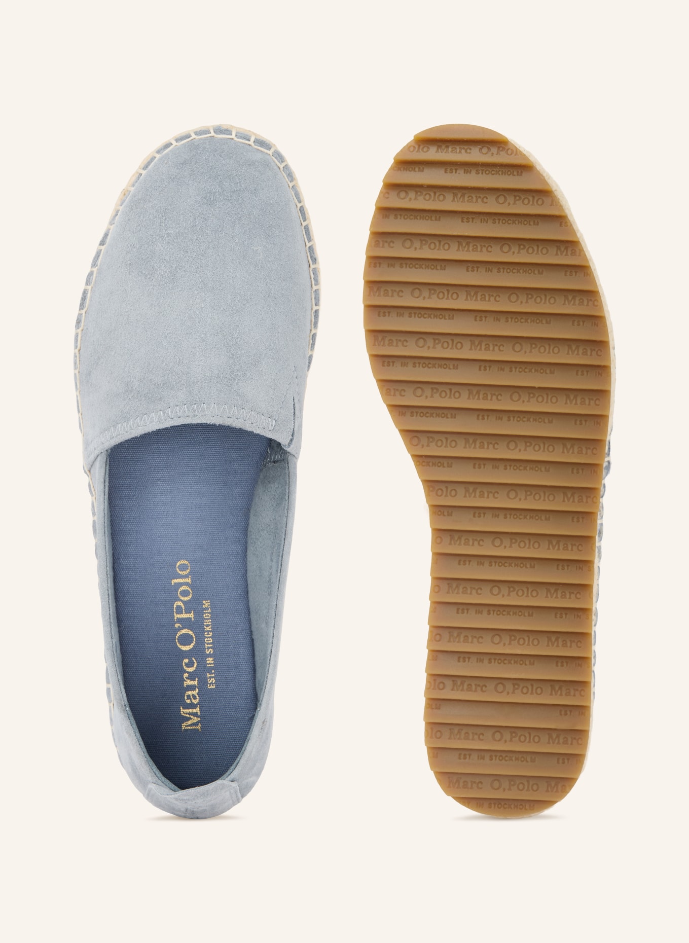 Marc O'Polo Espadrilles: BLEU GRIS