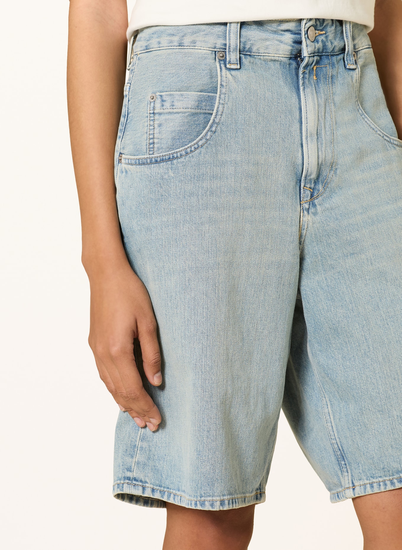 REPLAY Jeansbermuda's: 010 LIGHT BLUE