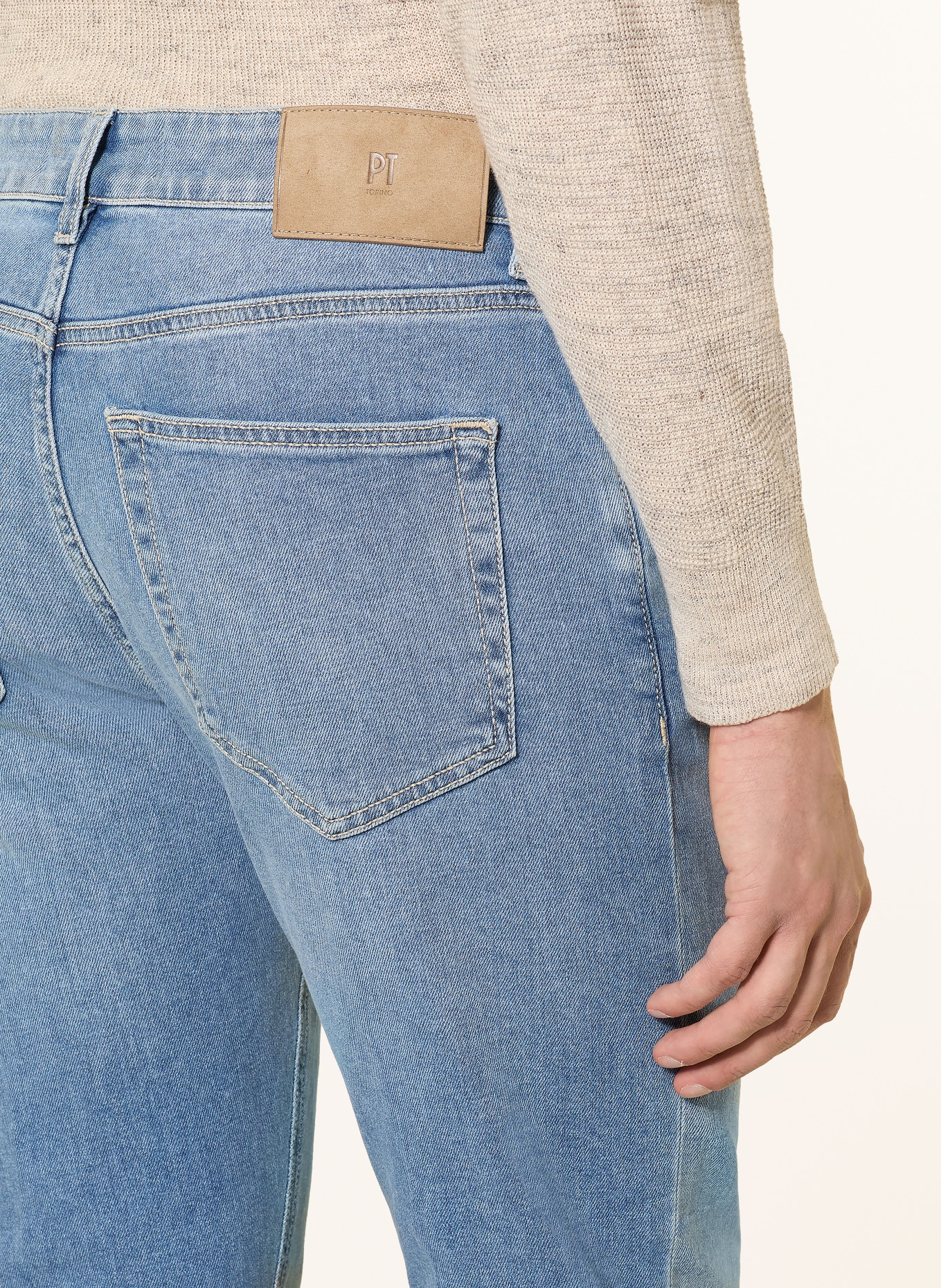 PT TORINO Jeans REGGAE Tapered Fit: ML37 LIGHT BLUE