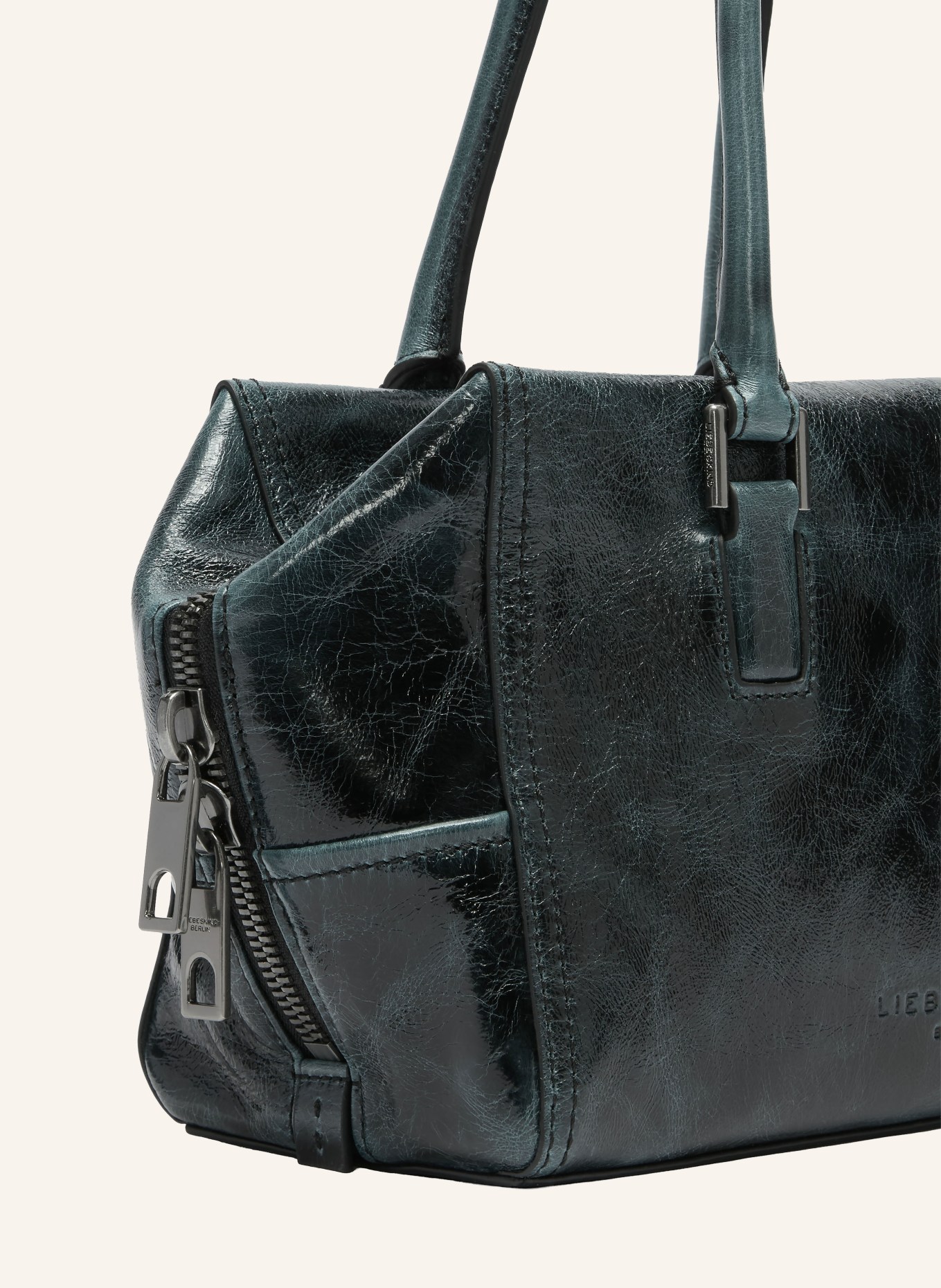 LIEBESKIND KAYLA handbag: DARK GRAY