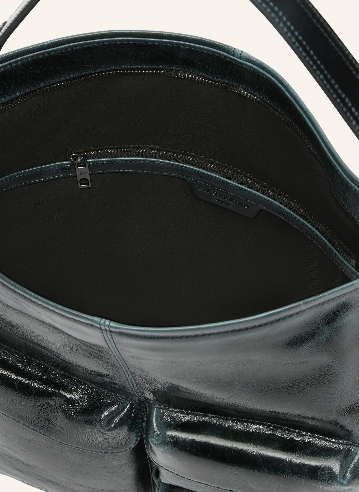 LIEBESKIND Schultertasche ARCHIVE LK 204 MEDIUM: DUNKELBLAU