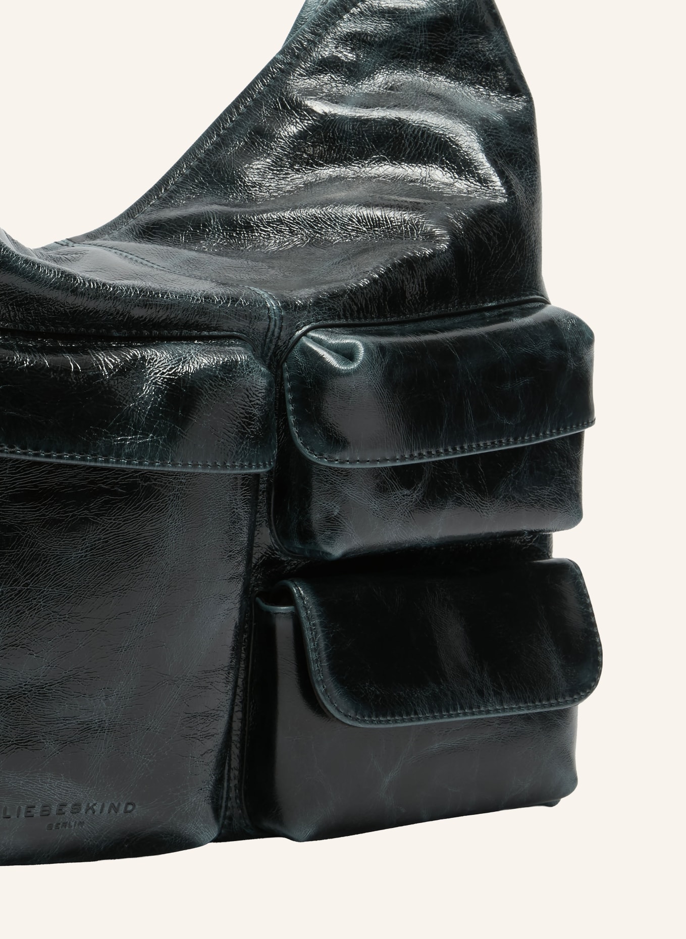 LIEBESKIND Schultertasche ARCHIVE LK 204 MEDIUM: DUNKELBLAU