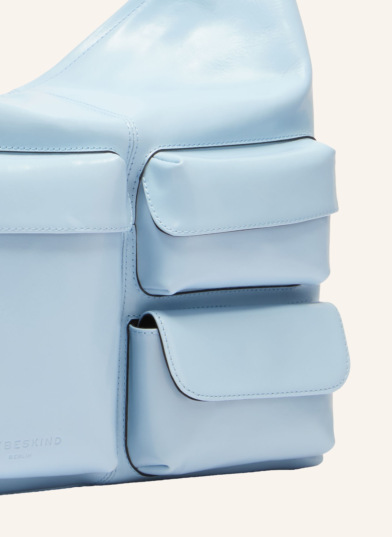 LIEBESKIND ARCHIVE LK 204 MEDIUM shoulder bag: LIGHT BLUE