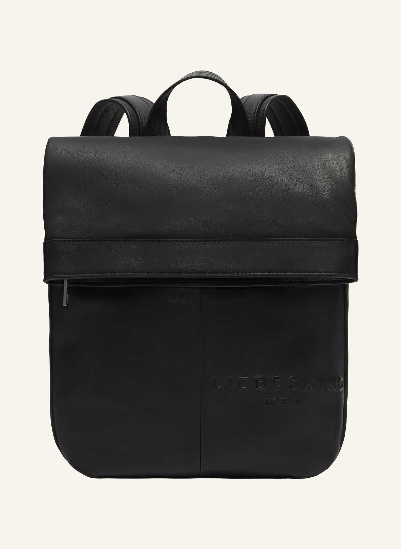 LIEBESKIND ELVIRA MEDIUM backpack: BLACK