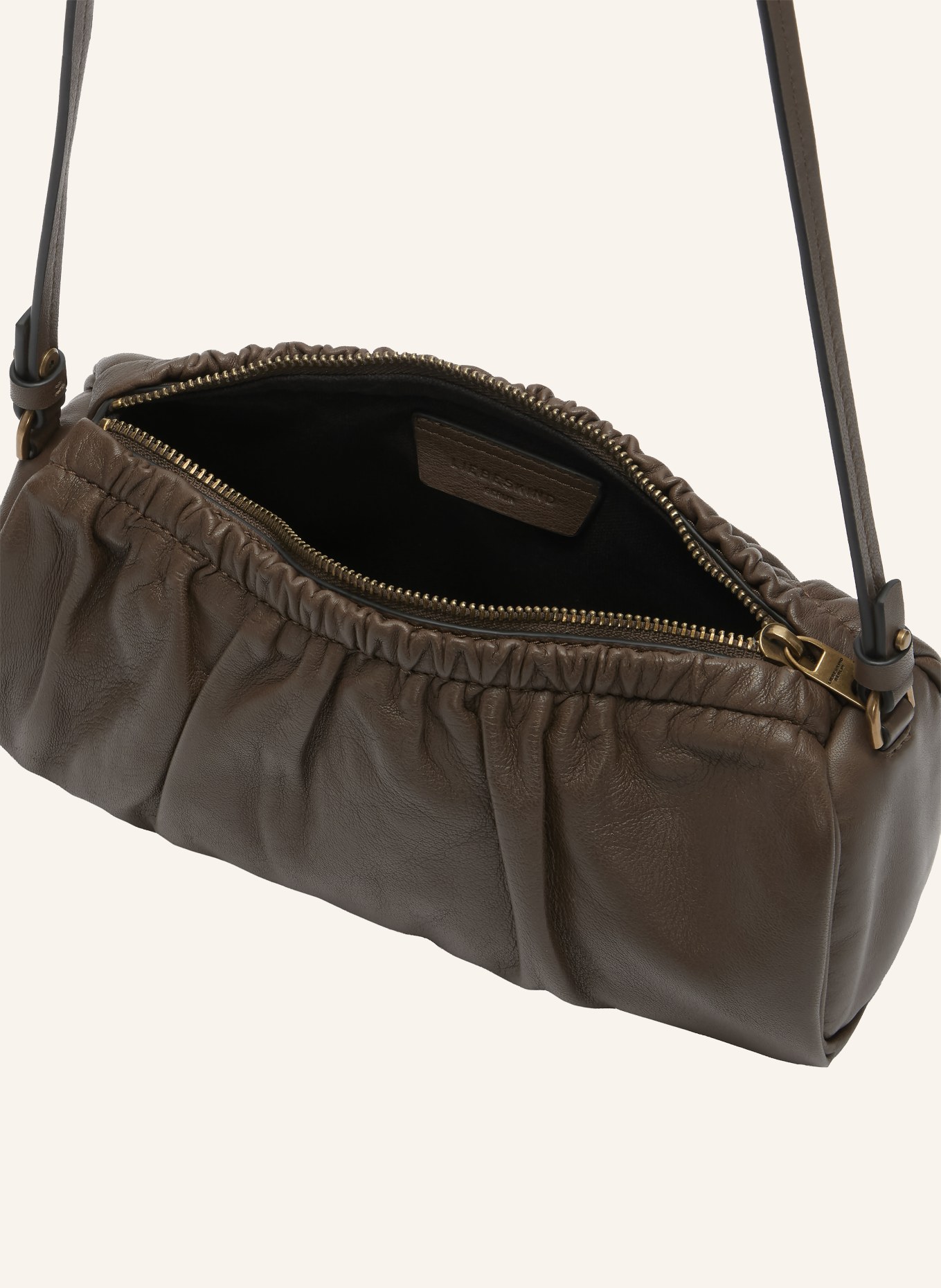 LIEBESKIND Schultertasche CLOUD XS: DUNKELBRAUN