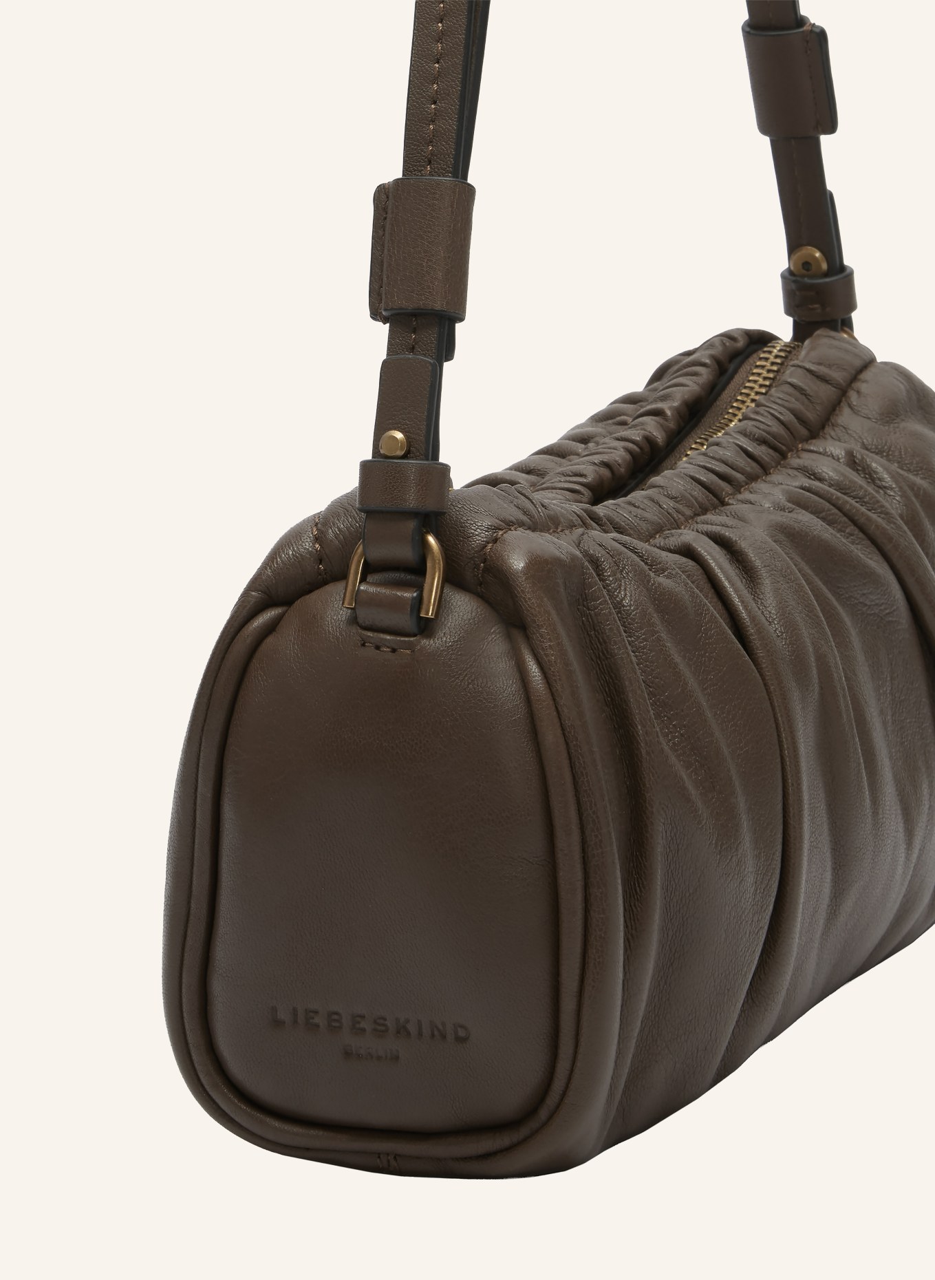 LIEBESKIND Schultertasche CLOUD XS: DUNKELBRAUN