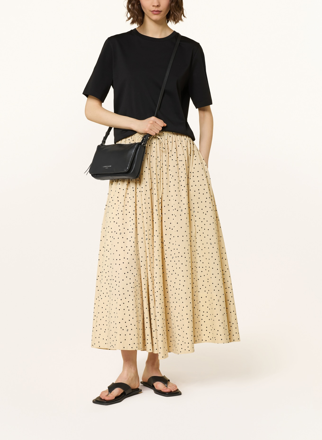 LIEBESKIND NINA SMALL shoulder bag: BLACK