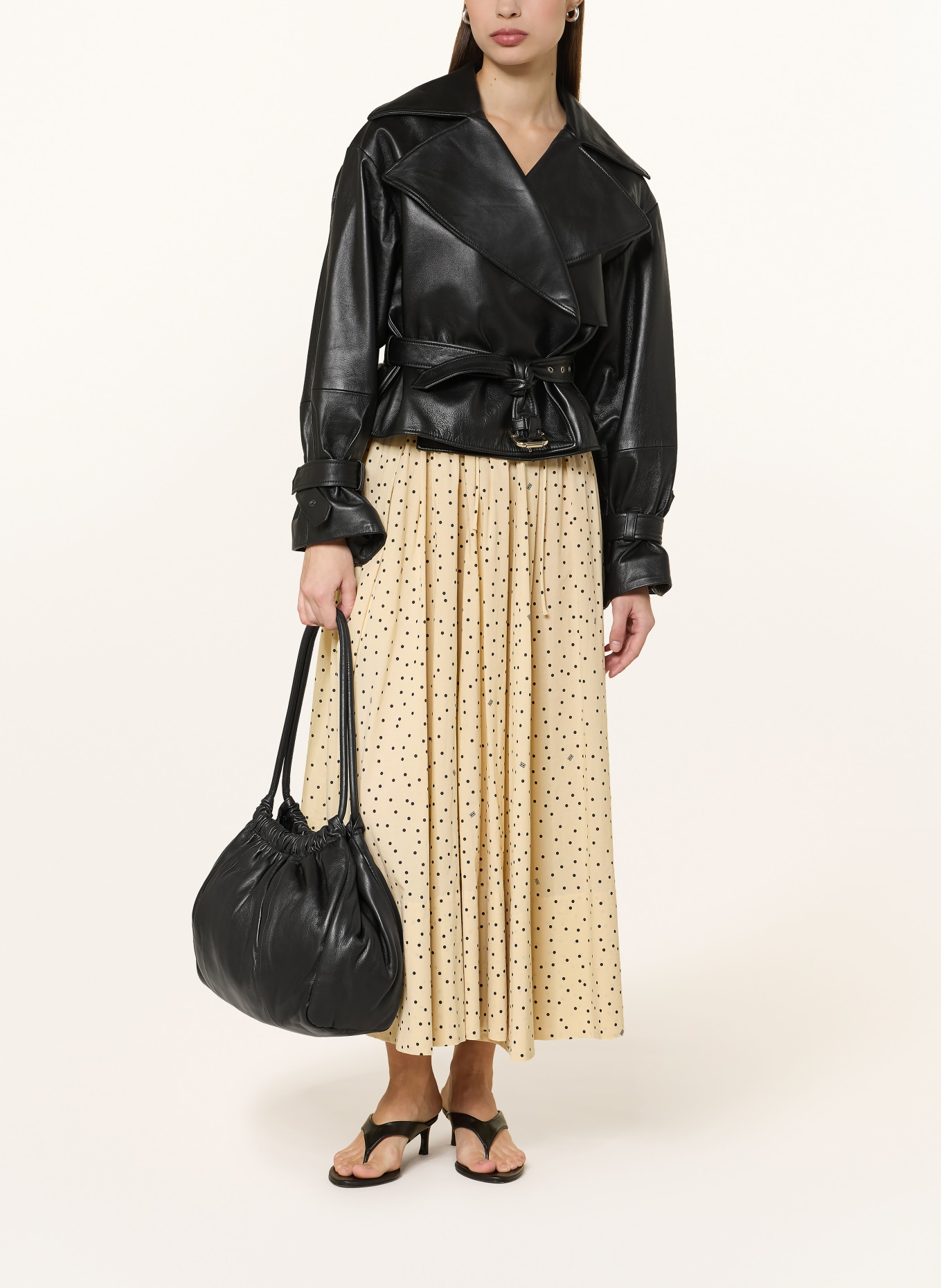 LIEBESKIND Shopper CLOUD II MEDIUM: ZWART