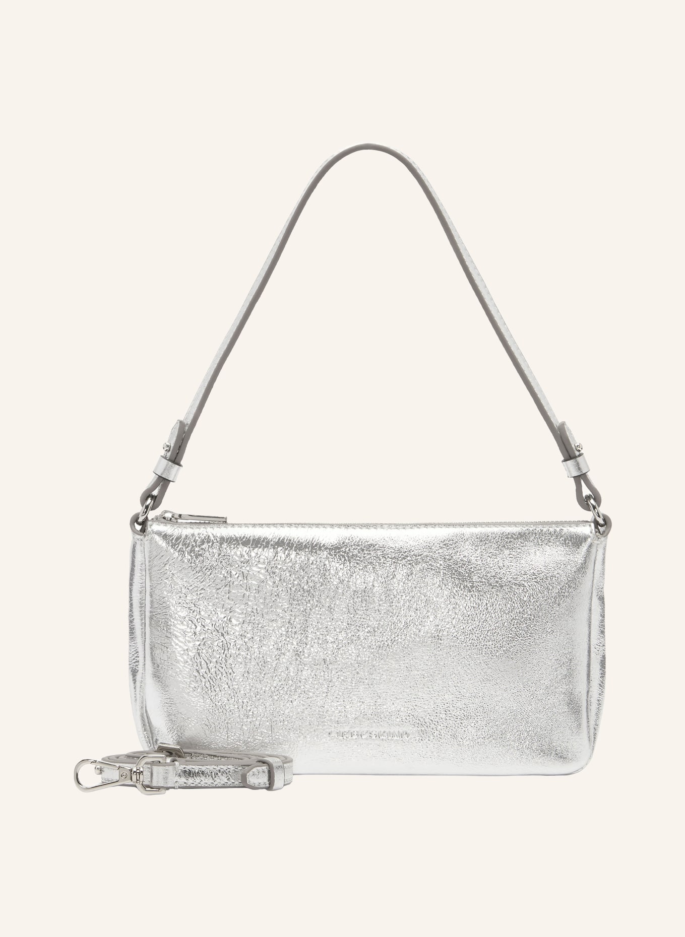 LIEBESKIND Schultertasche RYKER SMALL: SILBER