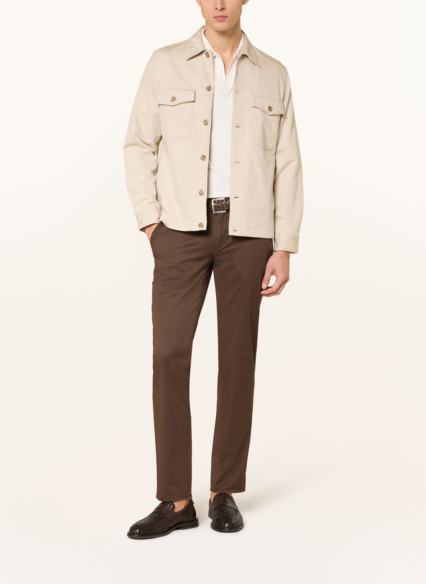 BRAX Chino FABIO U Modern Fit: 52 chocolate