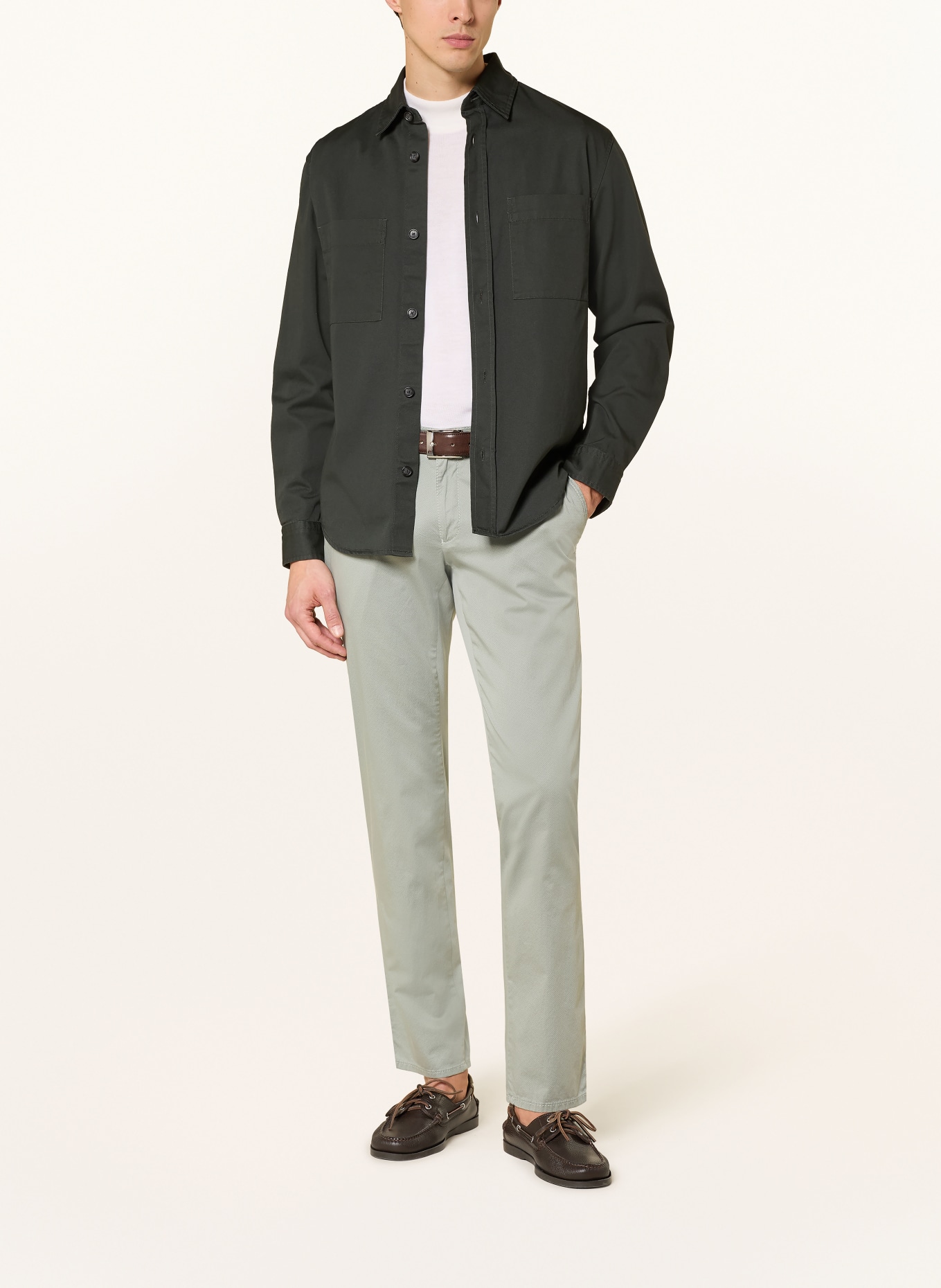 BRAX Chino FABIO U Modern Fit: 37 ASPARAGUS