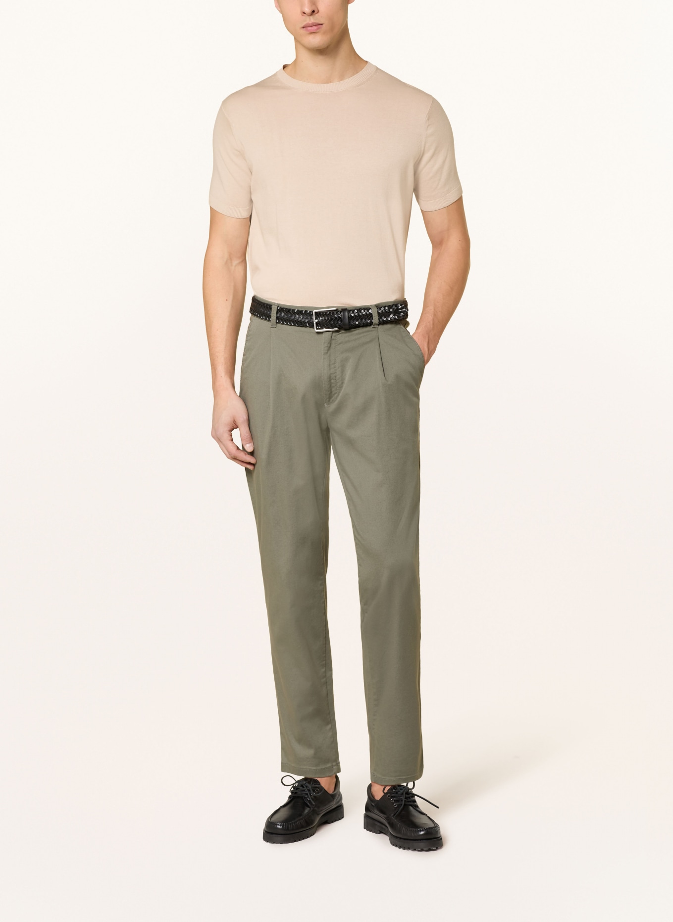 BRAX Chino TINO Regular Fit: 33 OLIVE